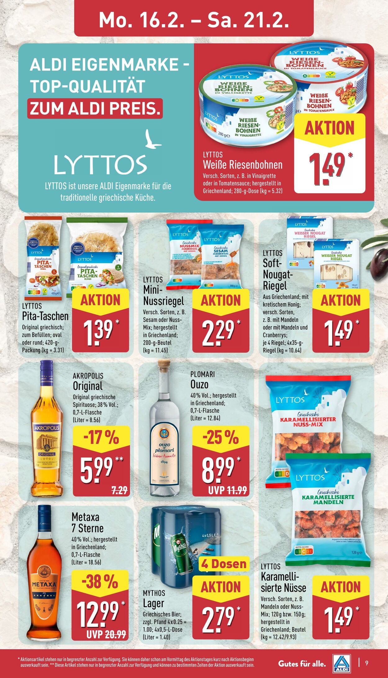 Prospekt Aldi-Nord 16.02.2026 - 21.02.2026