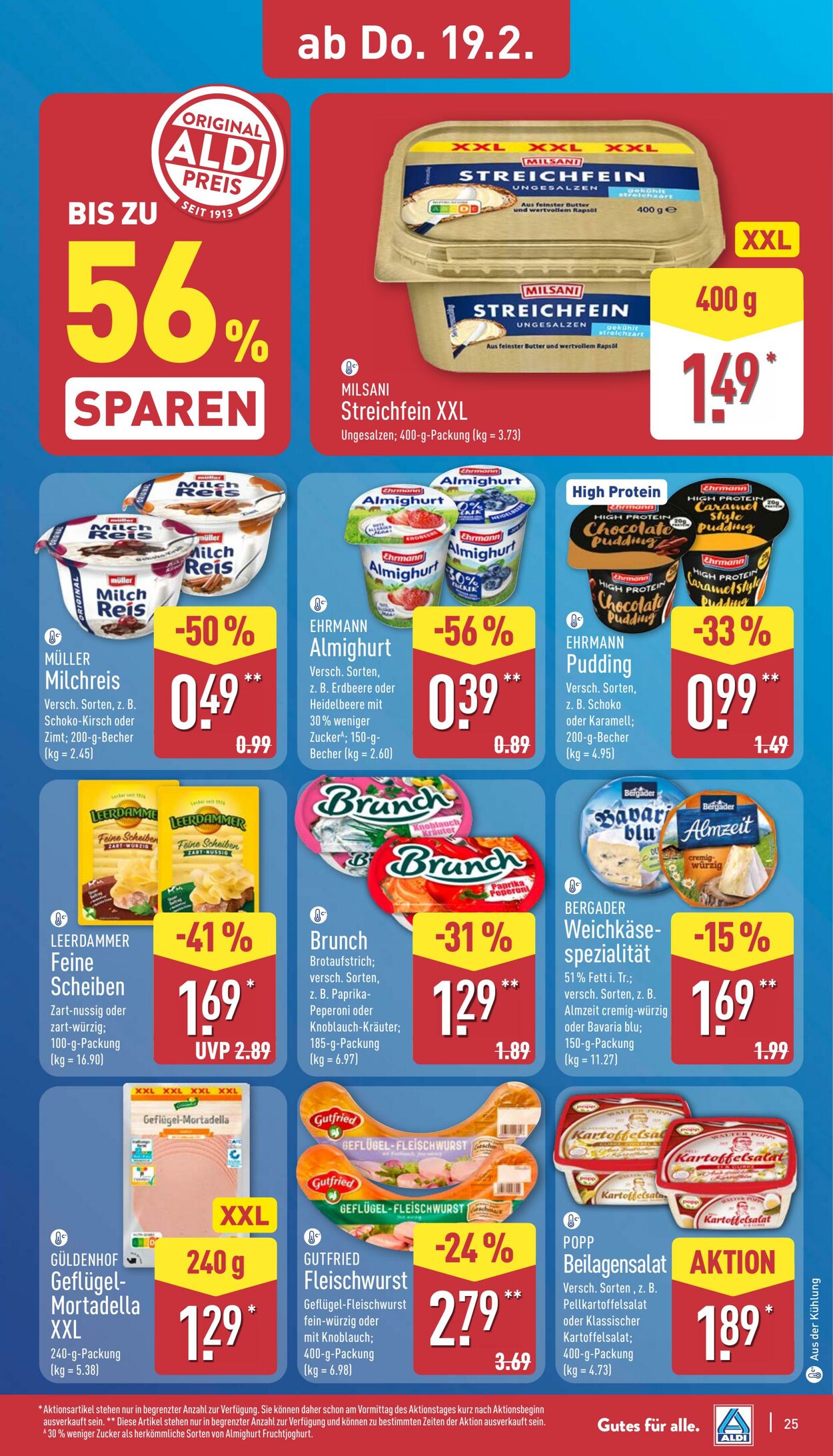 Prospekt Aldi-Nord 16.02.2026 - 21.02.2026