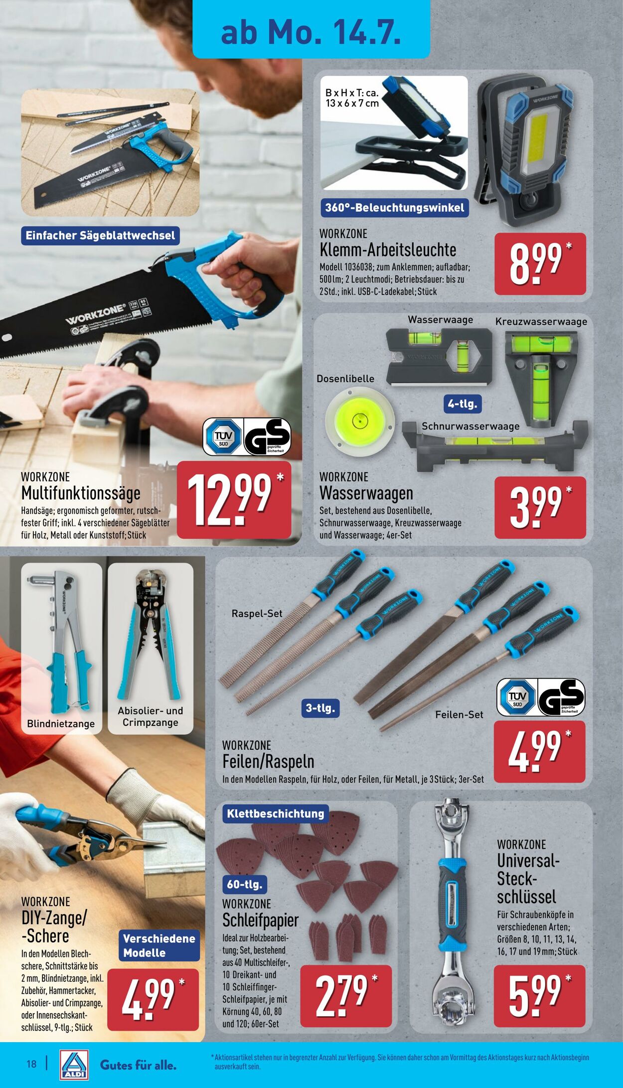 Prospekt Aldi-Nord 14.07.2025 - 19.07.2025