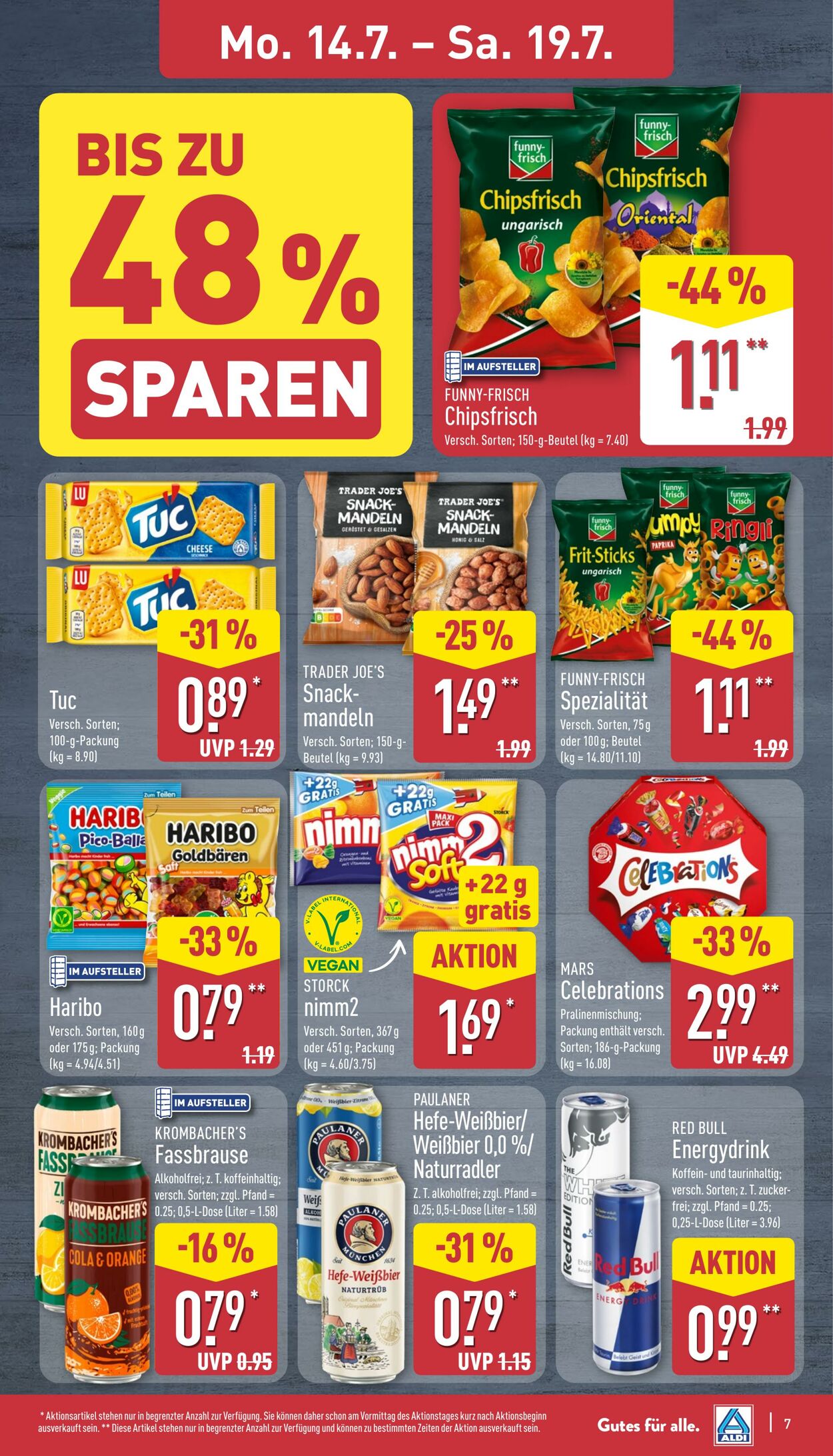Prospekt Aldi-Nord 14.07.2025 - 19.07.2025