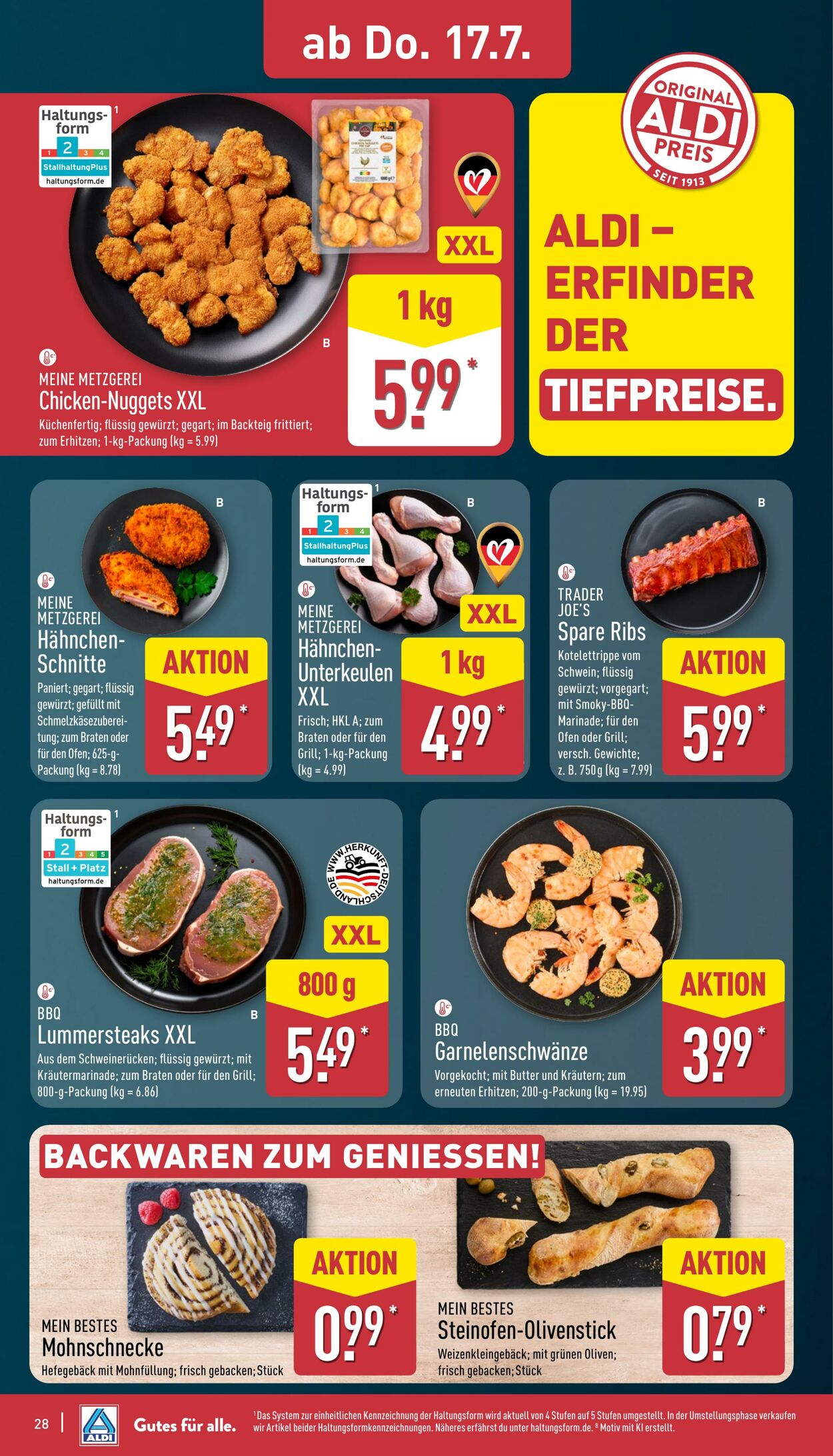 Prospekt Aldi-Nord 14.07.2025 - 19.07.2025