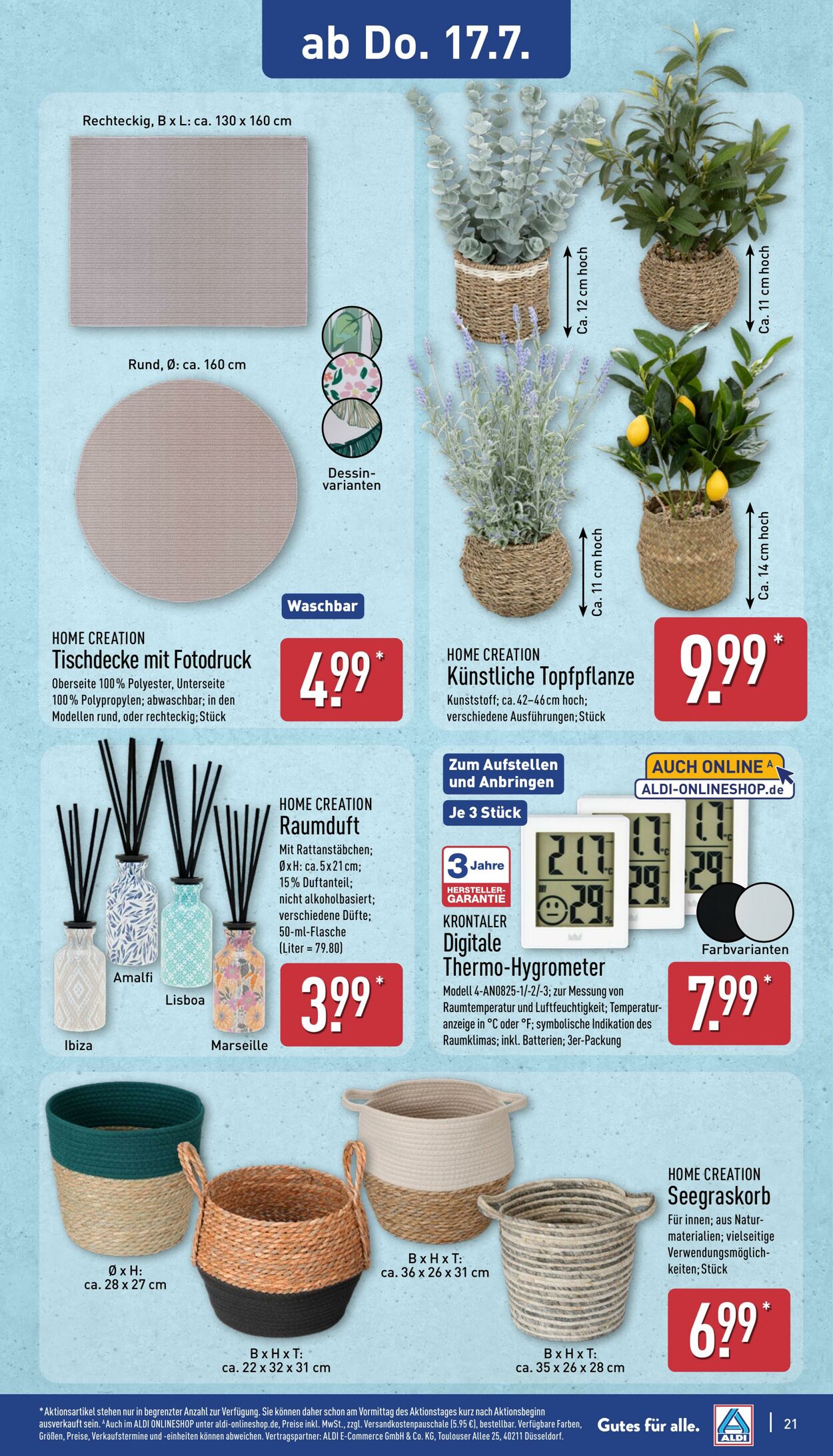 Prospekt Aldi-Nord 14.07.2025 - 19.07.2025