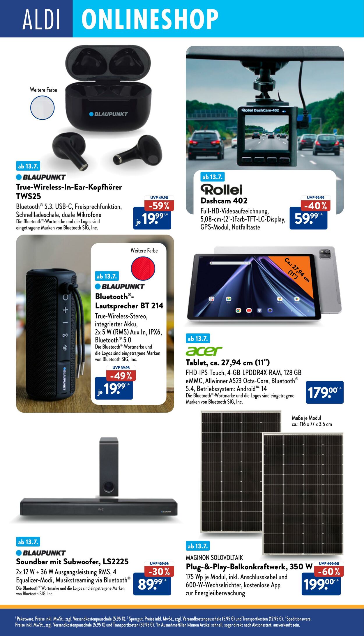 Prospekt Aldi-Nord 14.07.2025 - 19.07.2025