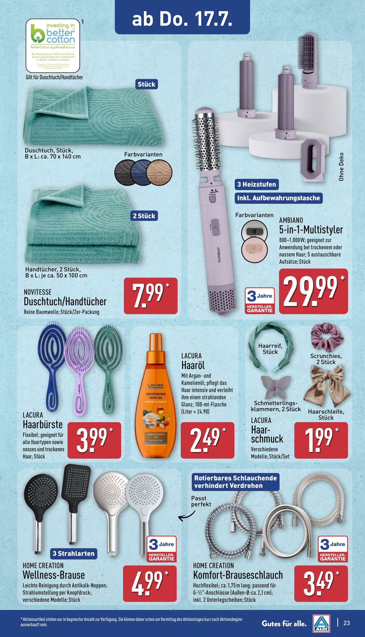 Prospekt Aldi-Nord 14.07.2025 - 19.07.2025