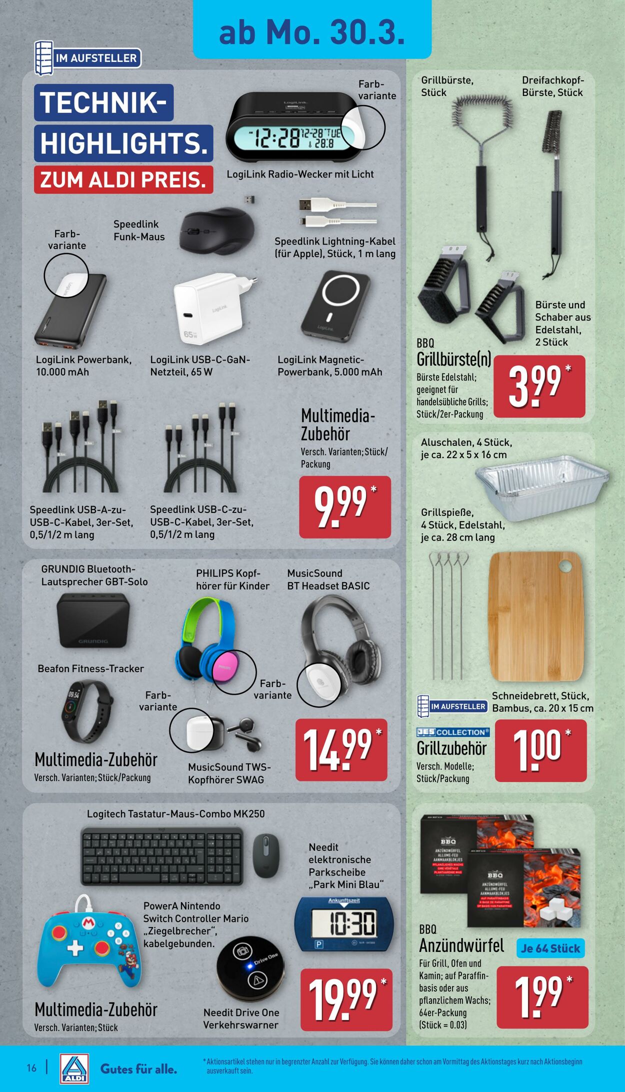 Prospekt Aldi-Nord 23.03.2026 - 28.03.2026