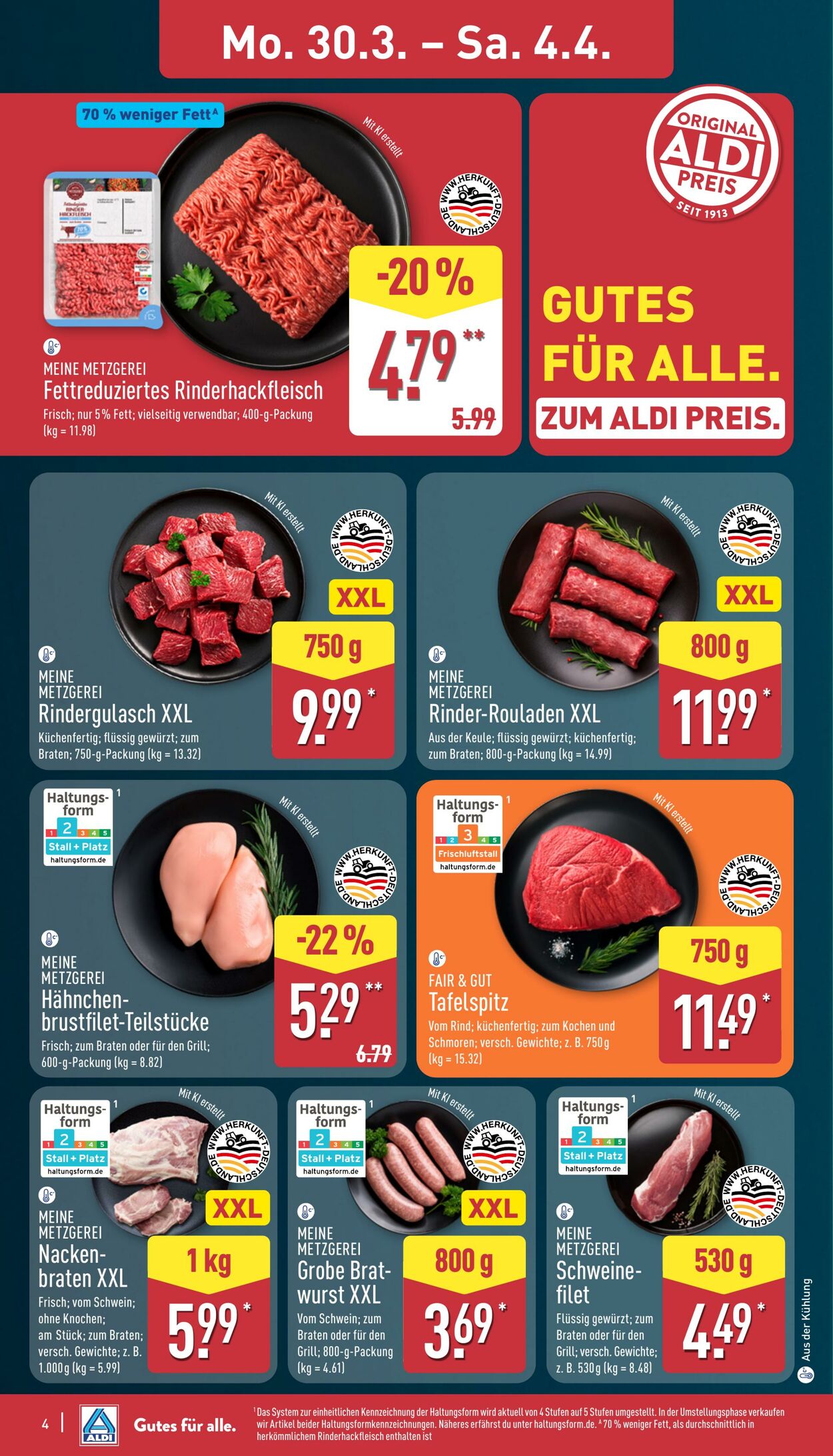 Prospekt Aldi-Nord 23.03.2026 - 28.03.2026