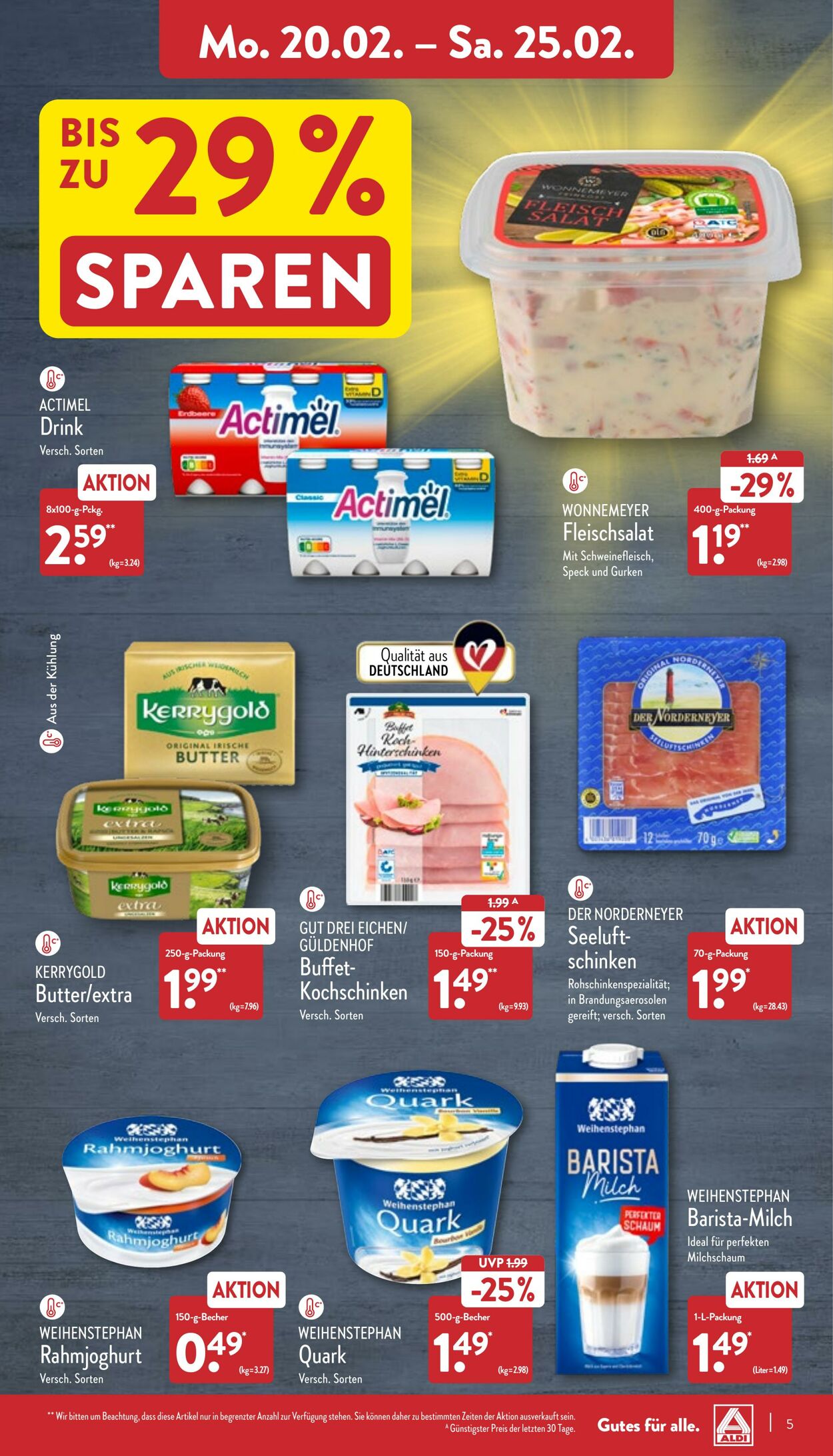 Prospekt Aldi-Nord 20.02.2023 - 25.02.2023