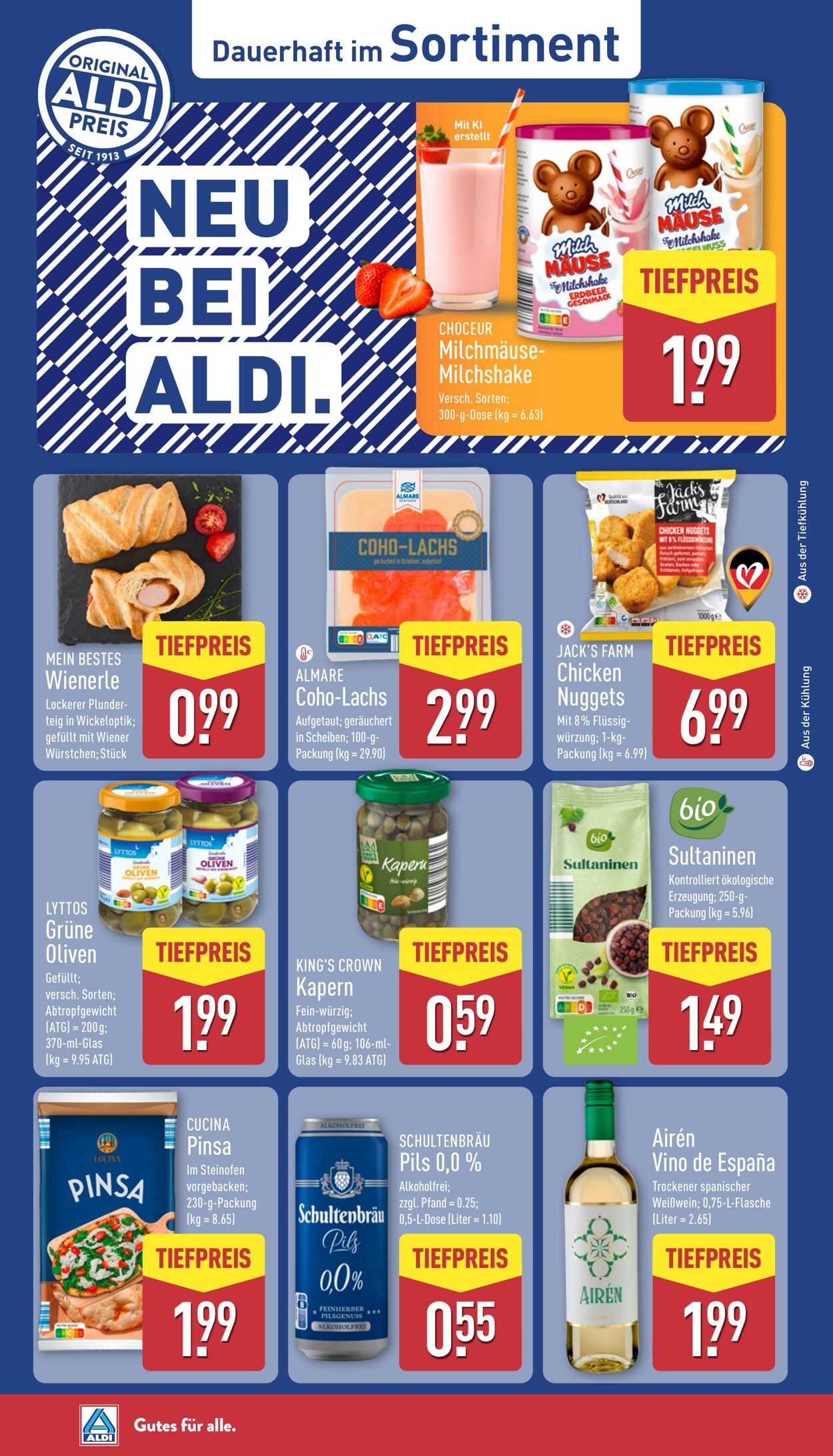 Prospekt Aldi-Nord 11.08.2025 - 16.08.2025