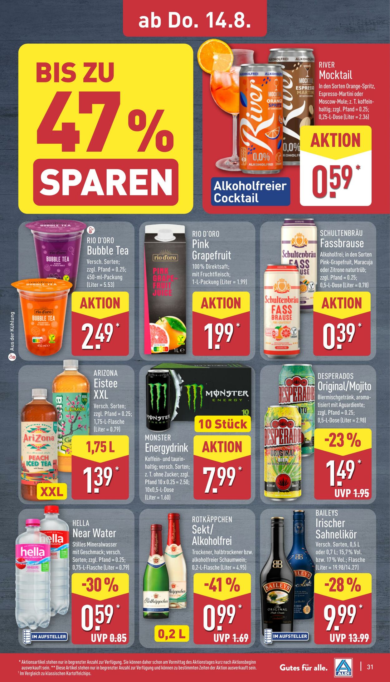 Prospekt Aldi-Nord 11.08.2025 - 16.08.2025