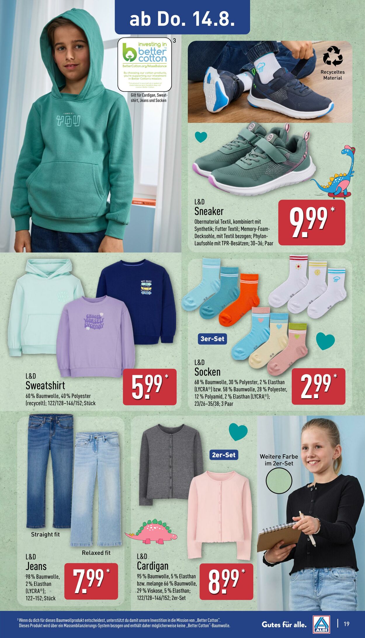 Prospekt Aldi-Nord 11.08.2025 - 16.08.2025