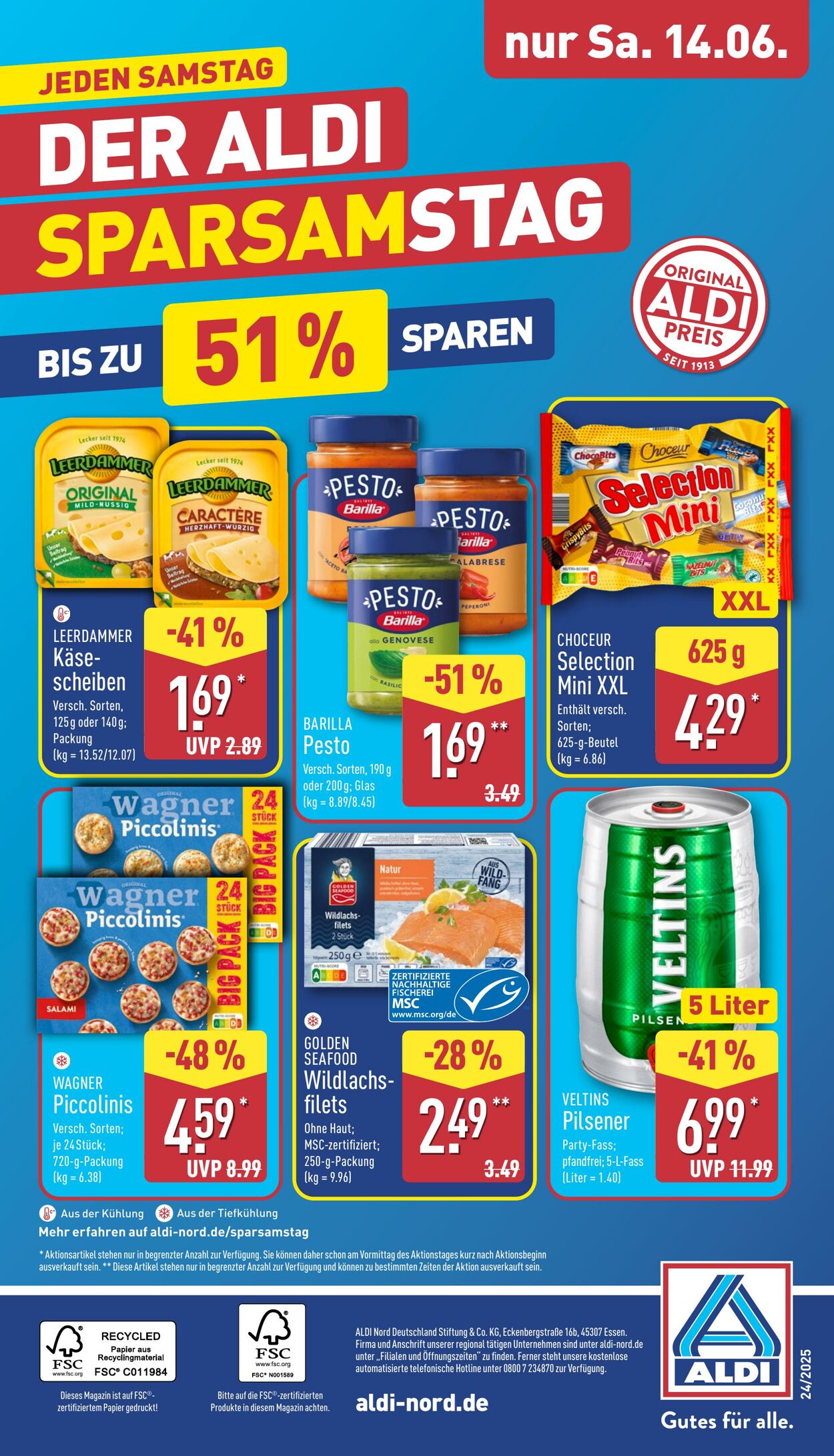 Prospekt Aldi-Nord 02.06.2025 - 07.06.2025
