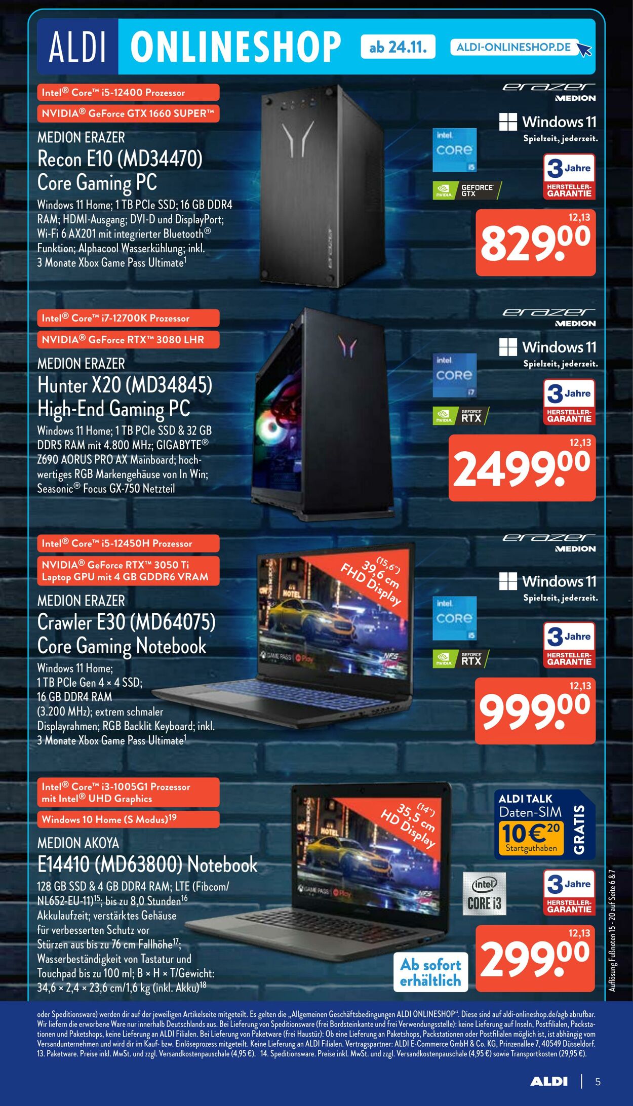 Prospekt Aldi-Nord 24.11.2022 - 29.11.2022