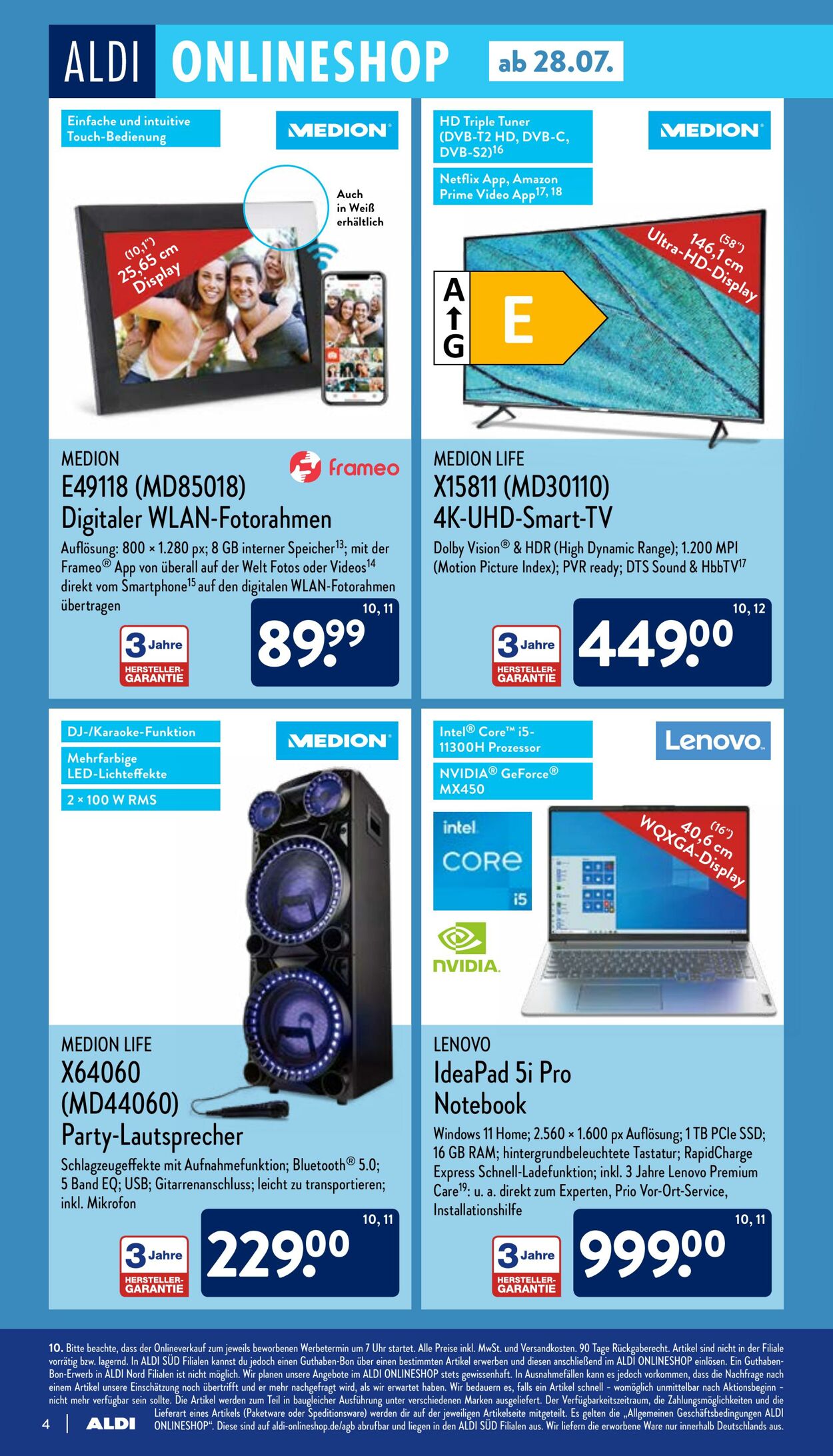 Prospekt Aldi-Nord 28.07.2022 - 02.08.2022