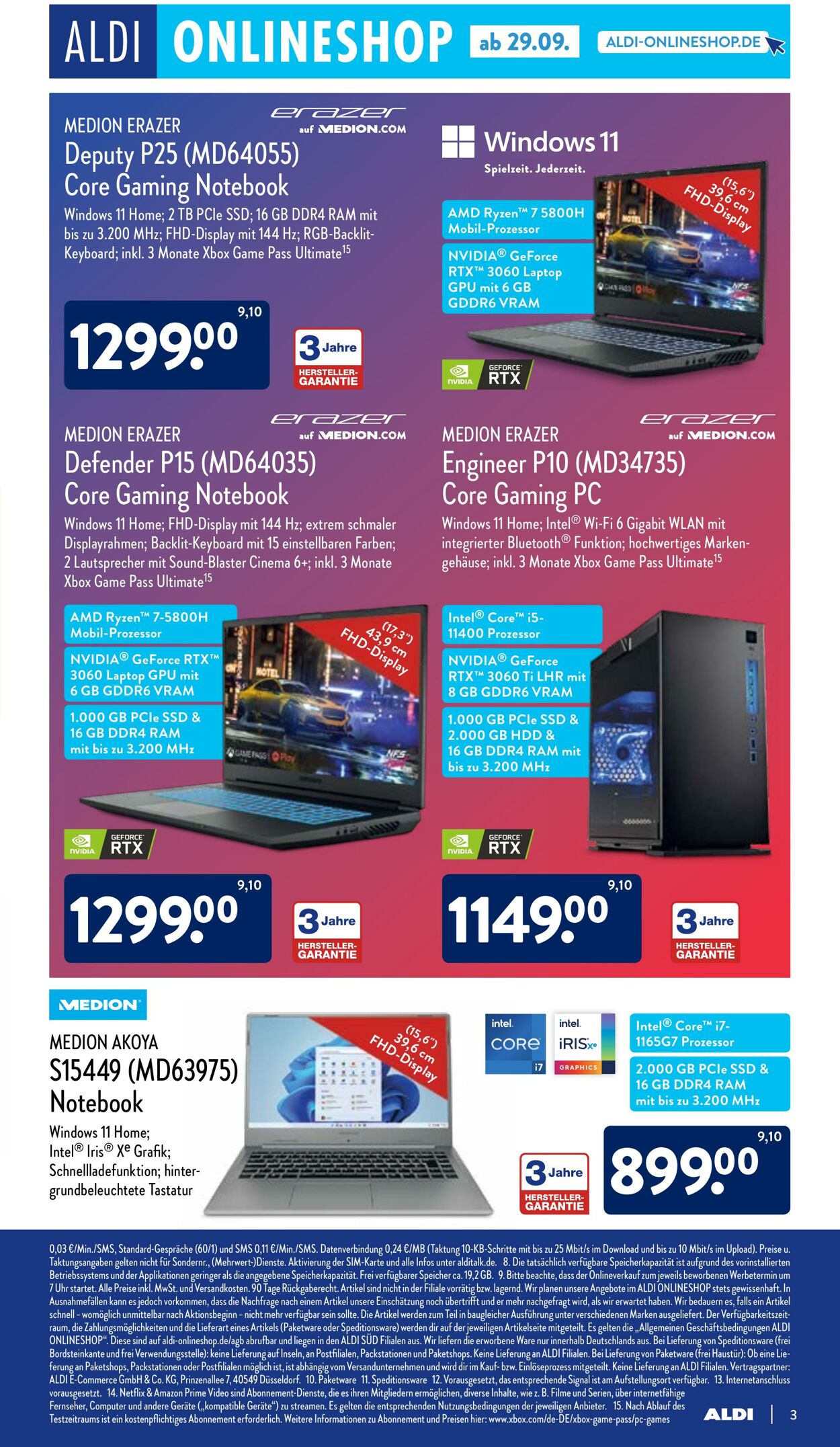 Prospekt Aldi-Nord 29.09.2022 - 14.10.2022