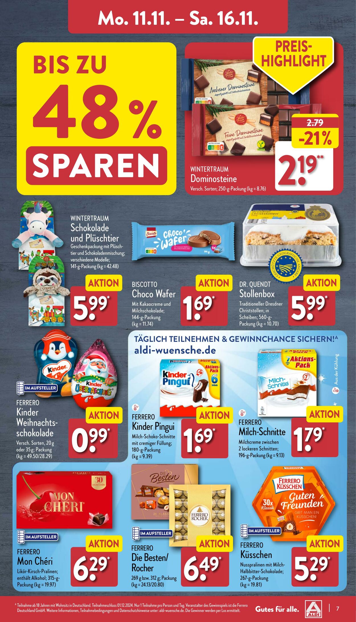 Prospekt Aldi-Nord 11.11.2024 - 18.11.2024