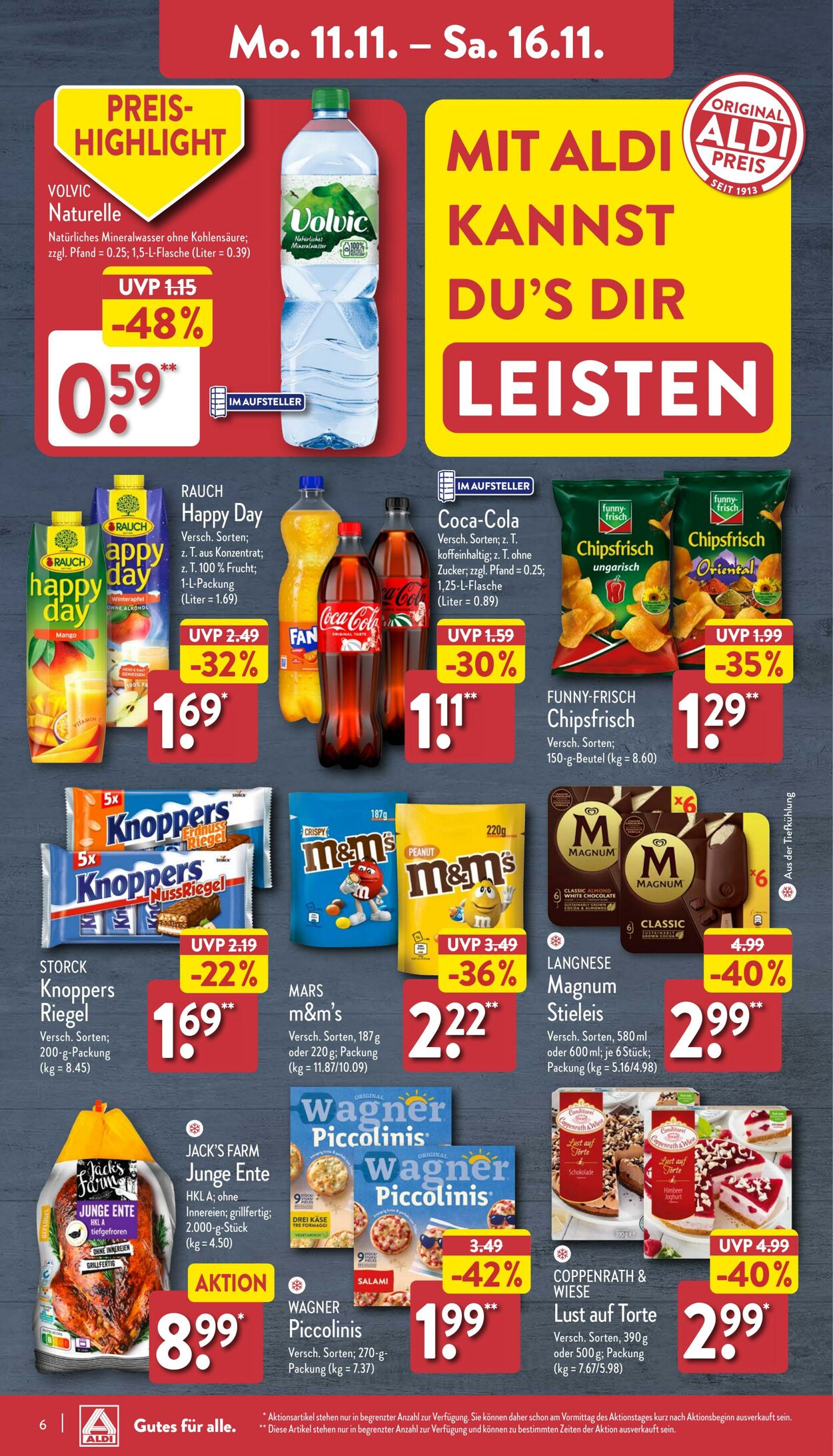 Prospekt Aldi-Nord 11.11.2024 - 18.11.2024