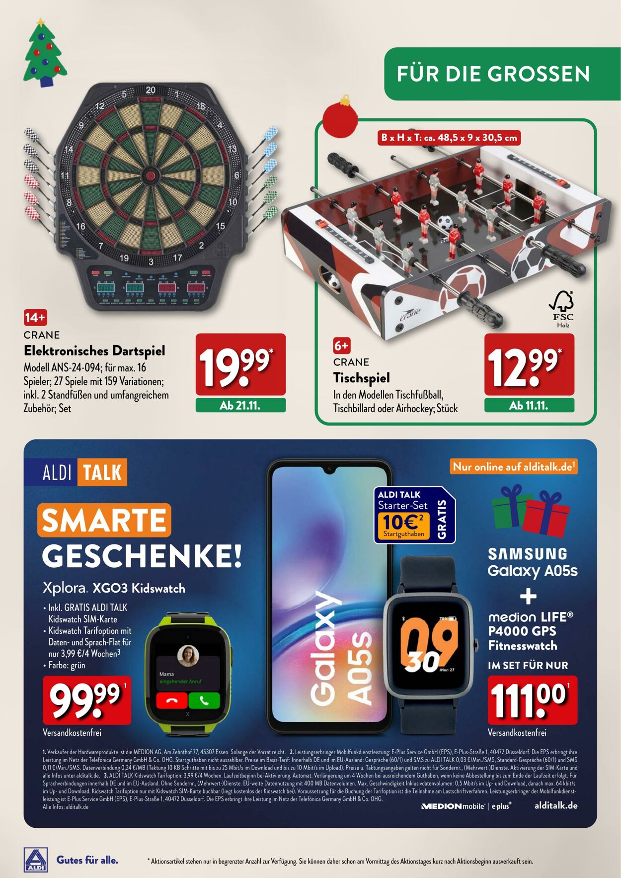 Prospekt Aldi-Nord 21.10.2024 - 16.12.2024