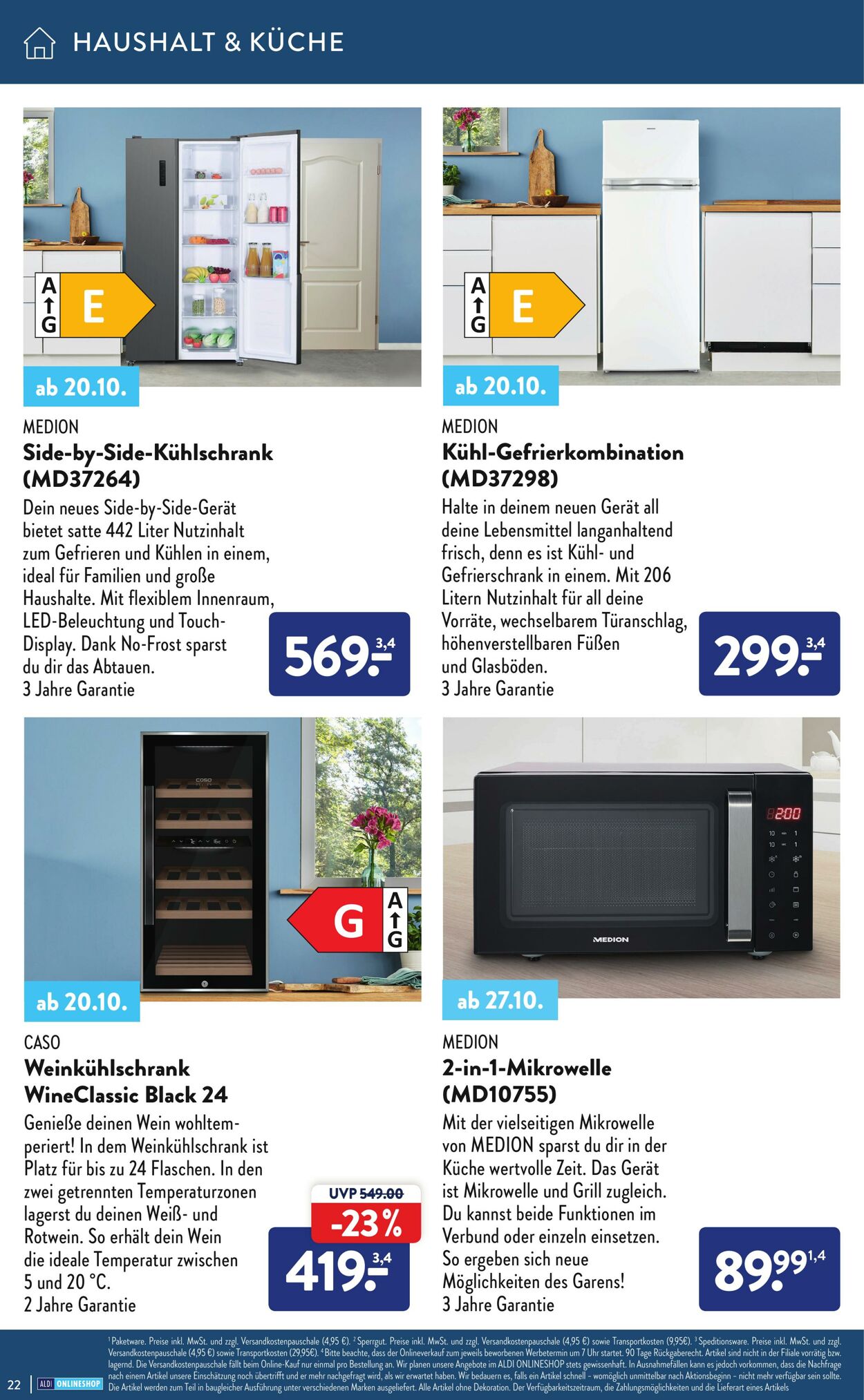 Prospekt Aldi-Nord 17.10.2022 - 22.10.2022