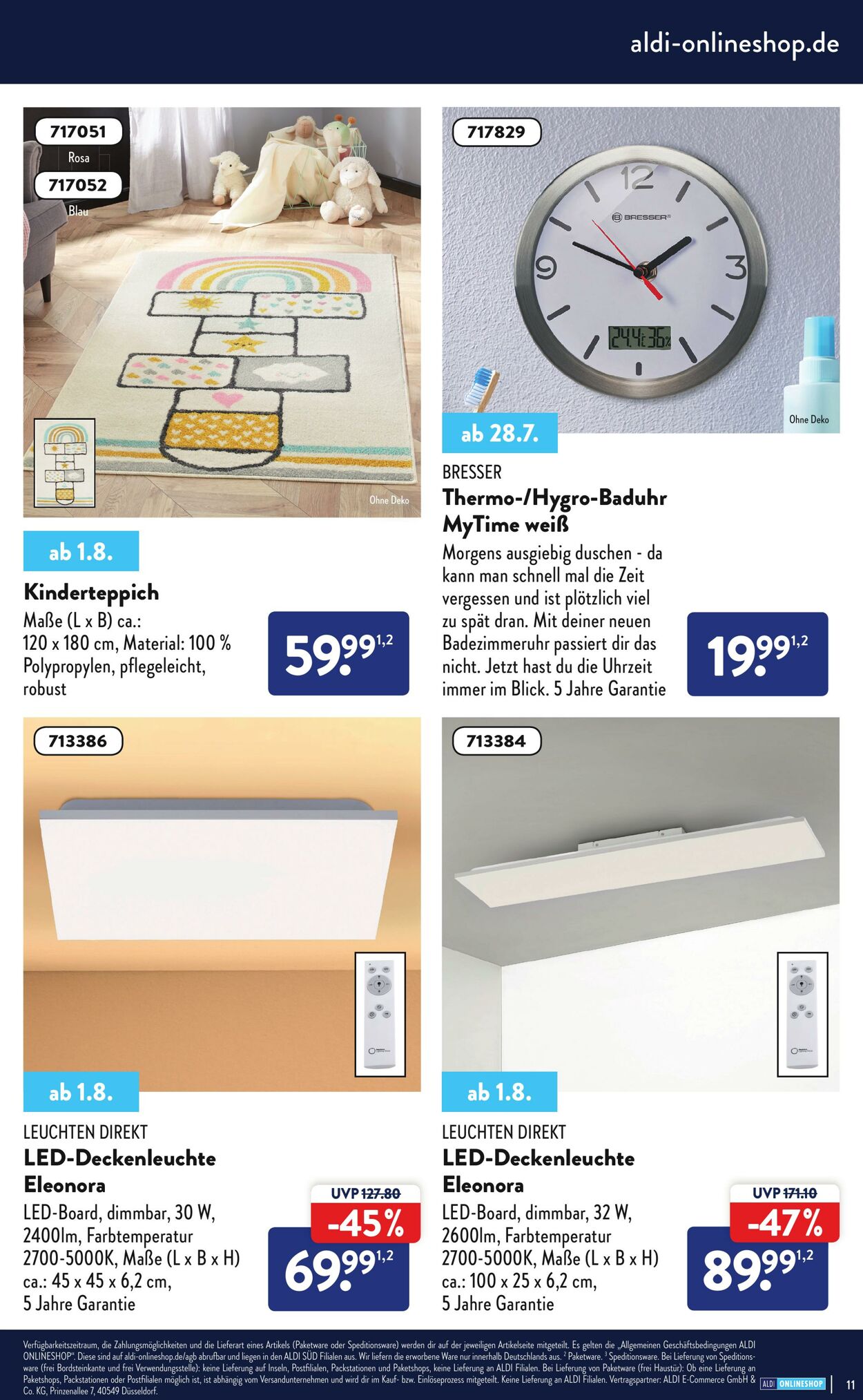 Prospekt Aldi-Nord 18.07.2022 - 31.07.2022