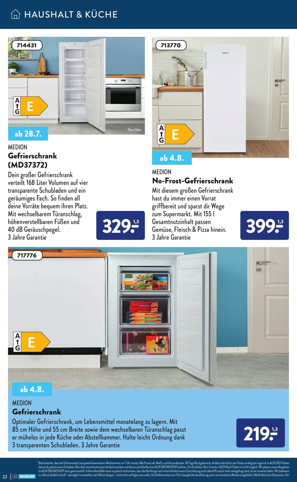 Prospekt Aldi-Nord 18.07.2022 - 31.07.2022