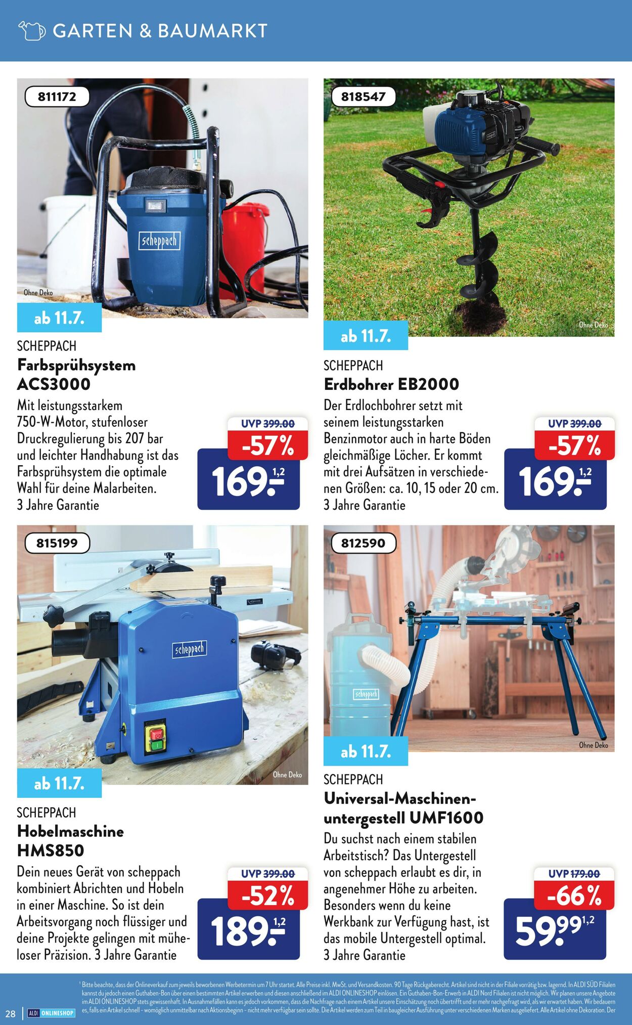 Prospekt Aldi-Nord 11.07.2022 - 24.07.2022