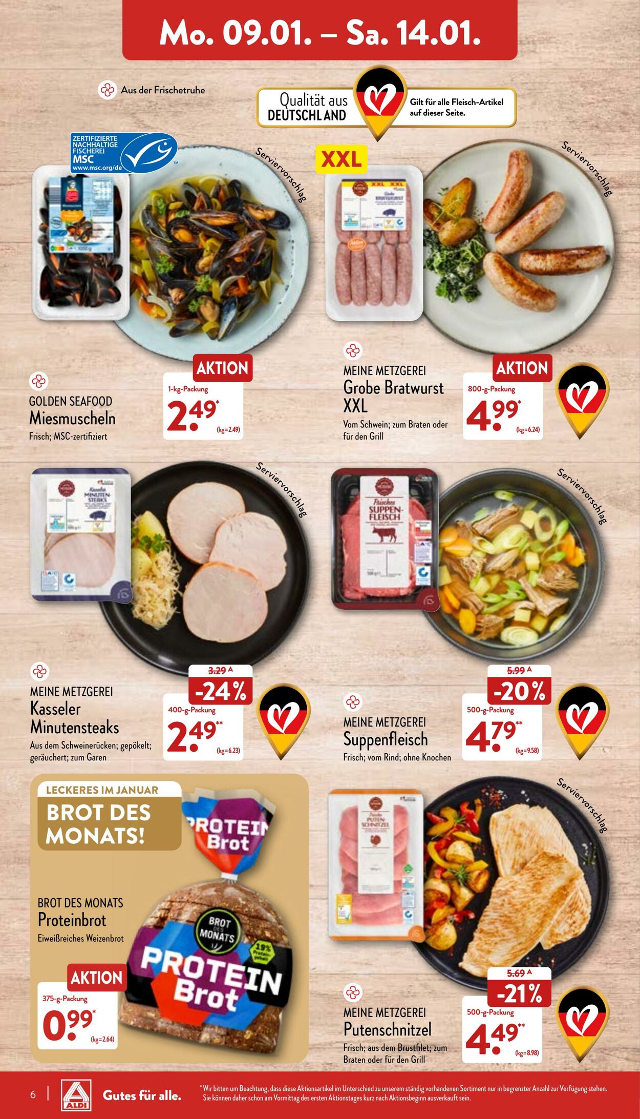 Prospekt Aldi-Nord 09.01.2023 - 14.01.2023