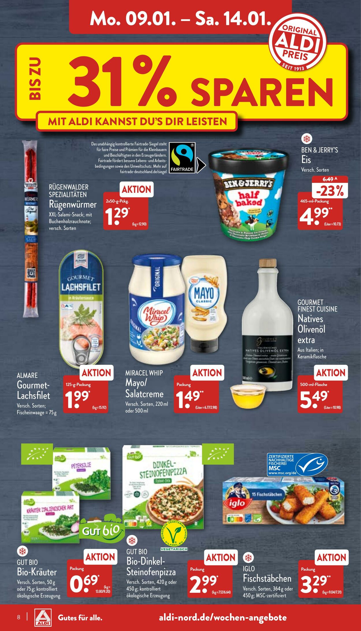 Prospekt Aldi-Nord 09.01.2023 - 14.01.2023