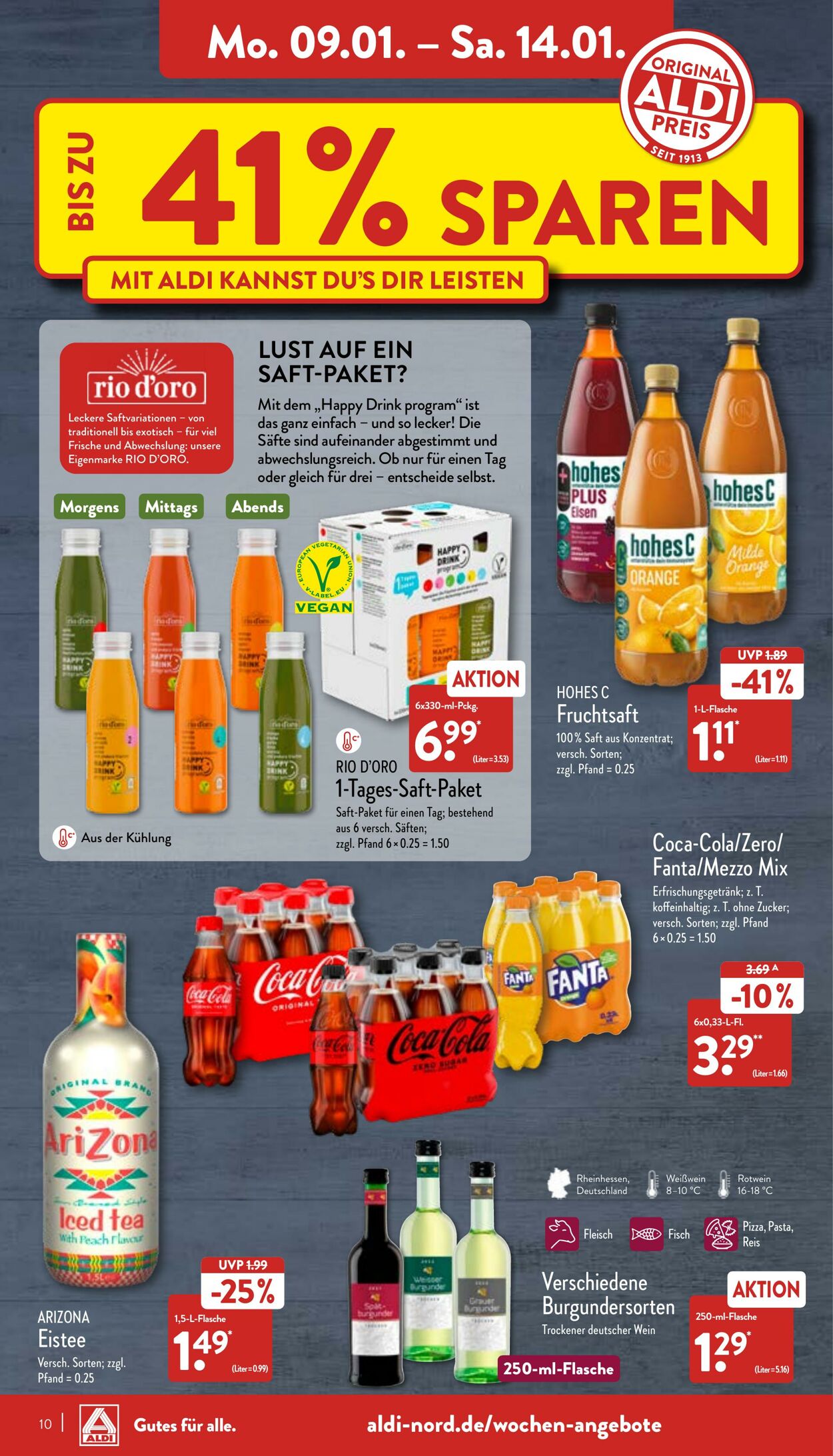 Prospekt Aldi-Nord 09.01.2023 - 14.01.2023