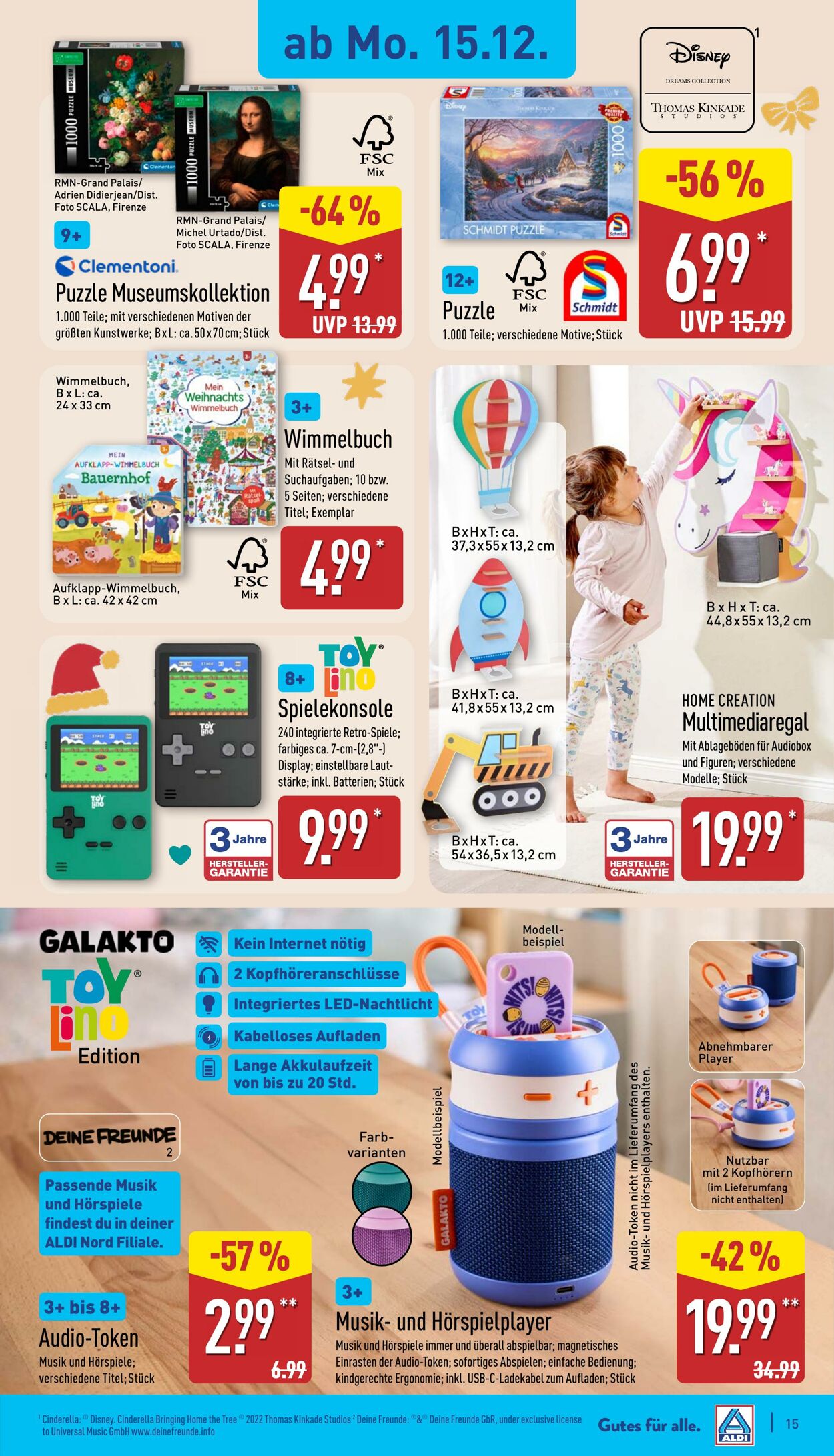 Prospekt Aldi-Nord 15.12.2025 - 20.12.2025