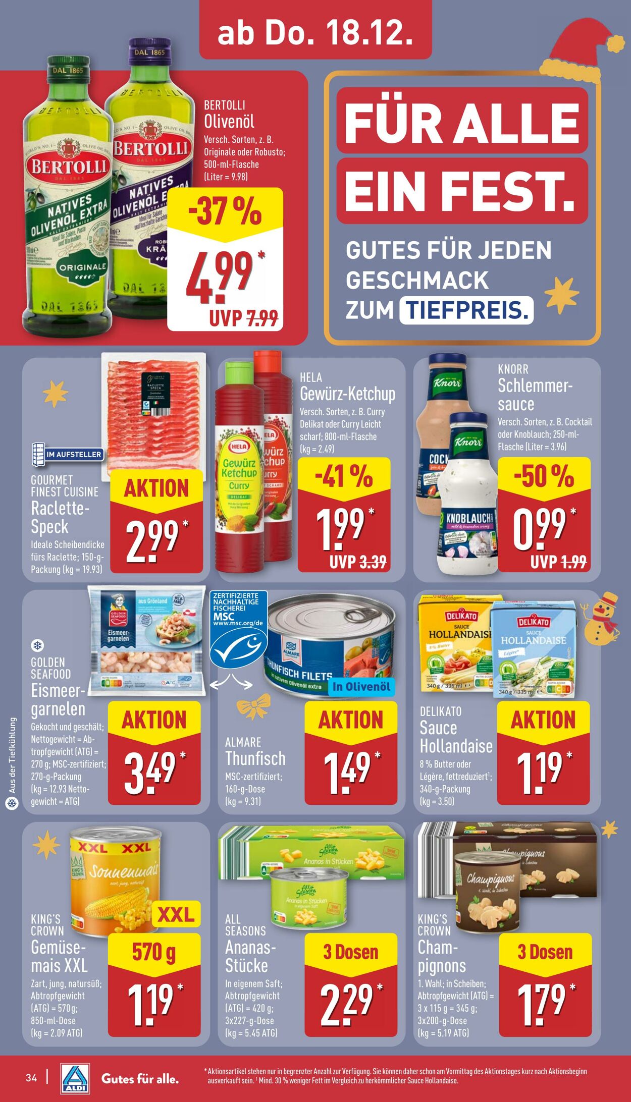 Prospekt Aldi-Nord 15.12.2025 - 20.12.2025