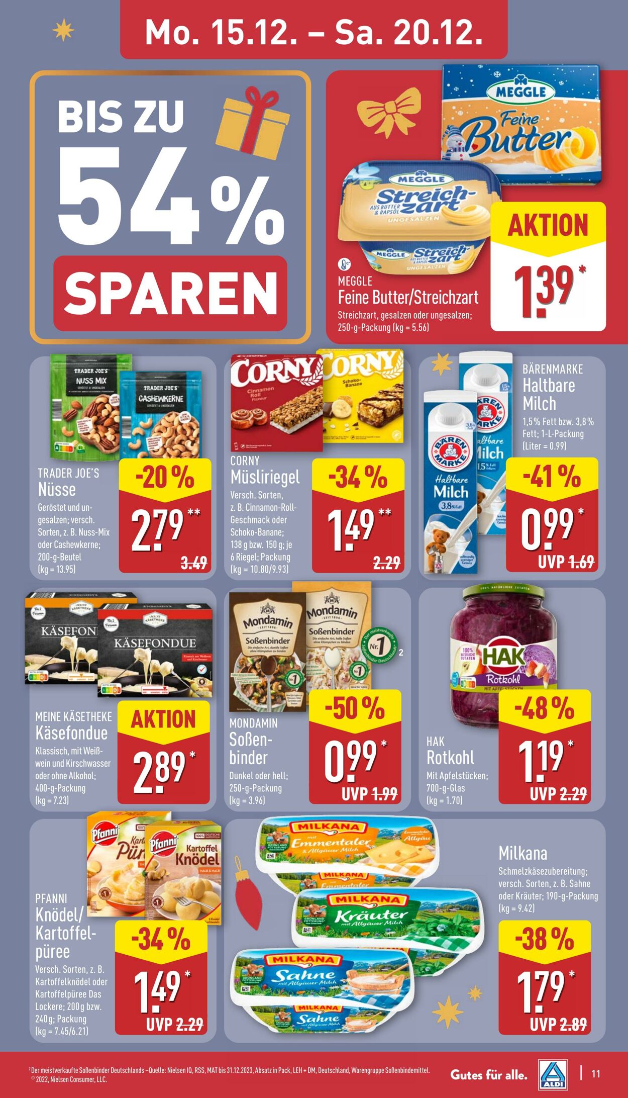 Prospekt Aldi-Nord 15.12.2025 - 20.12.2025