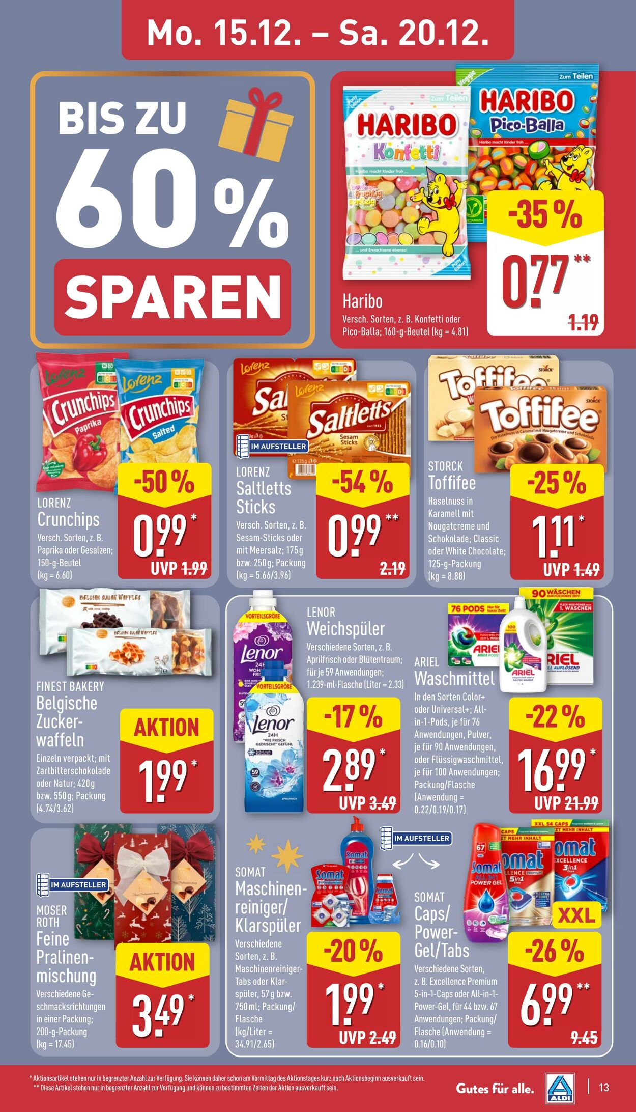 Prospekt Aldi-Nord 15.12.2025 - 20.12.2025