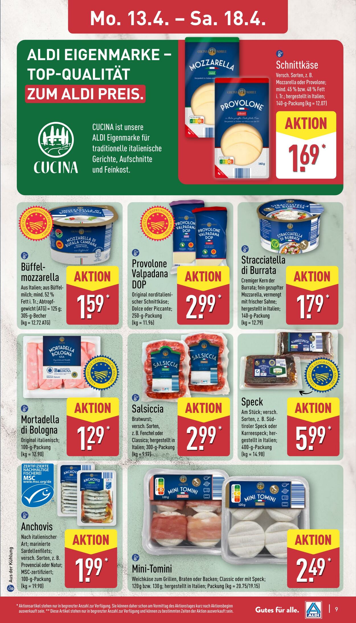 Prospekt Aldi-Nord 06.04.2026 - 11.04.2026
