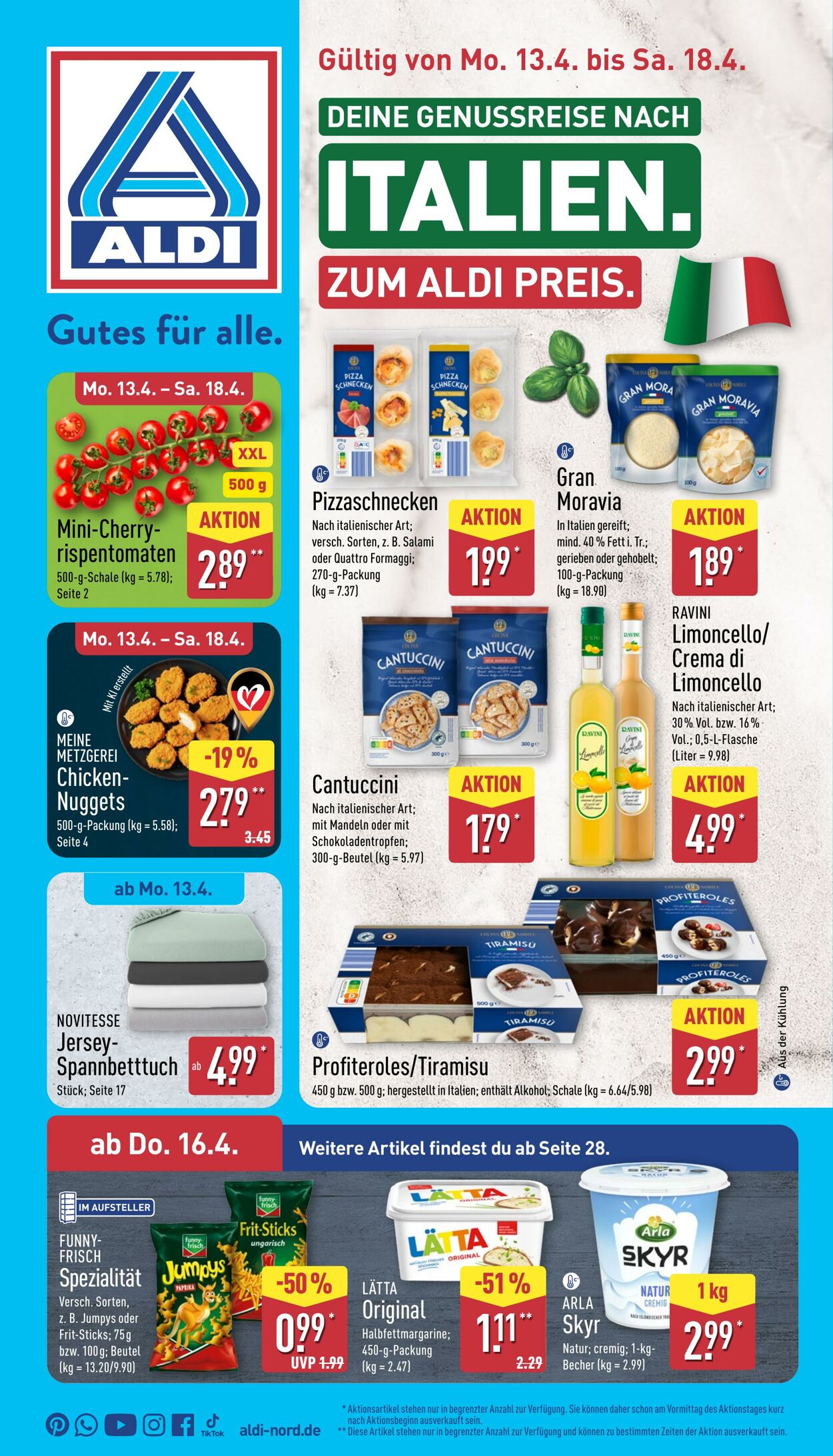 Prospekt Aldi-Nord 06.04.2026 - 11.04.2026