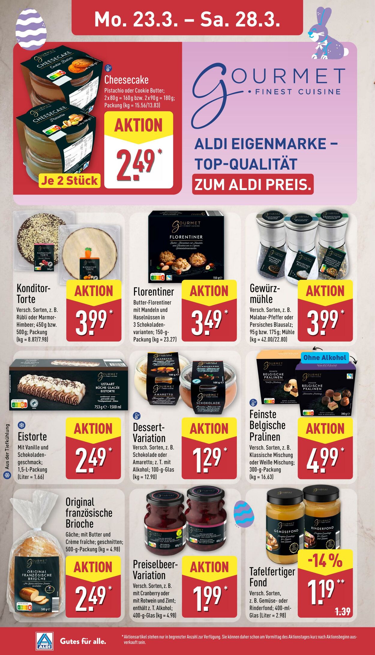 Prospekt Aldi-Nord 16.03.2026 - 21.03.2026