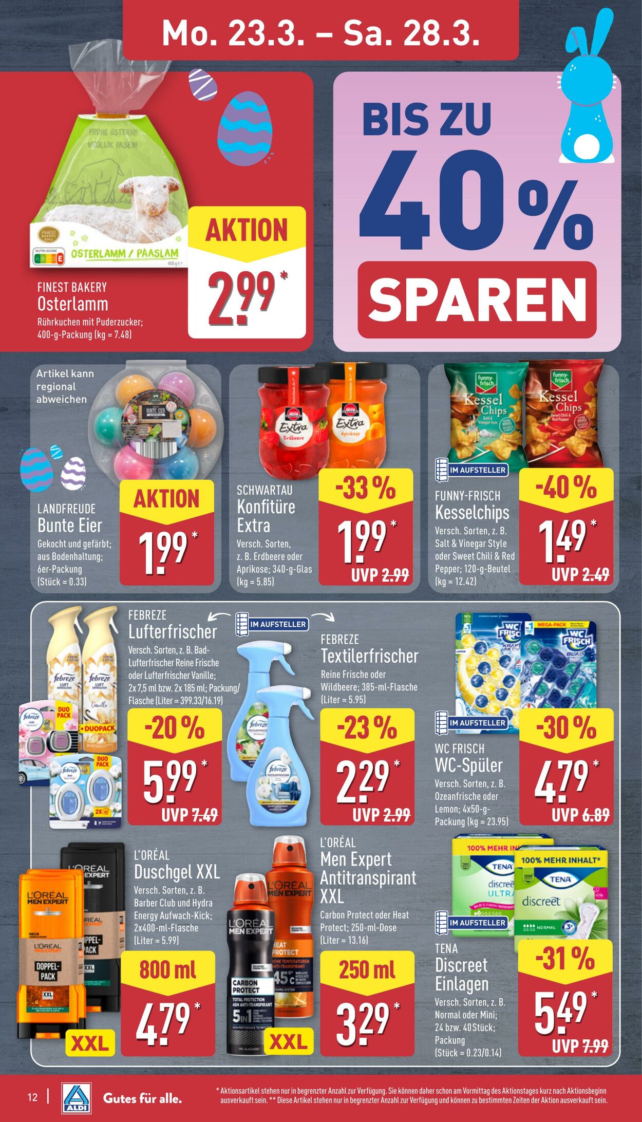 Prospekt Aldi-Nord 16.03.2026 - 21.03.2026