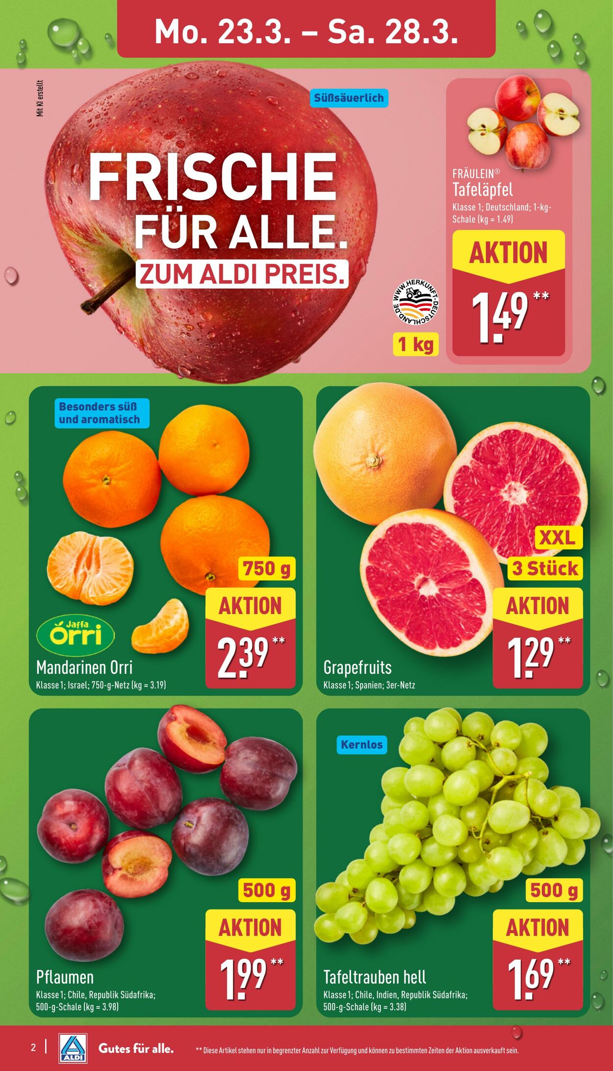 Prospekt Aldi-Nord 16.03.2026 - 21.03.2026
