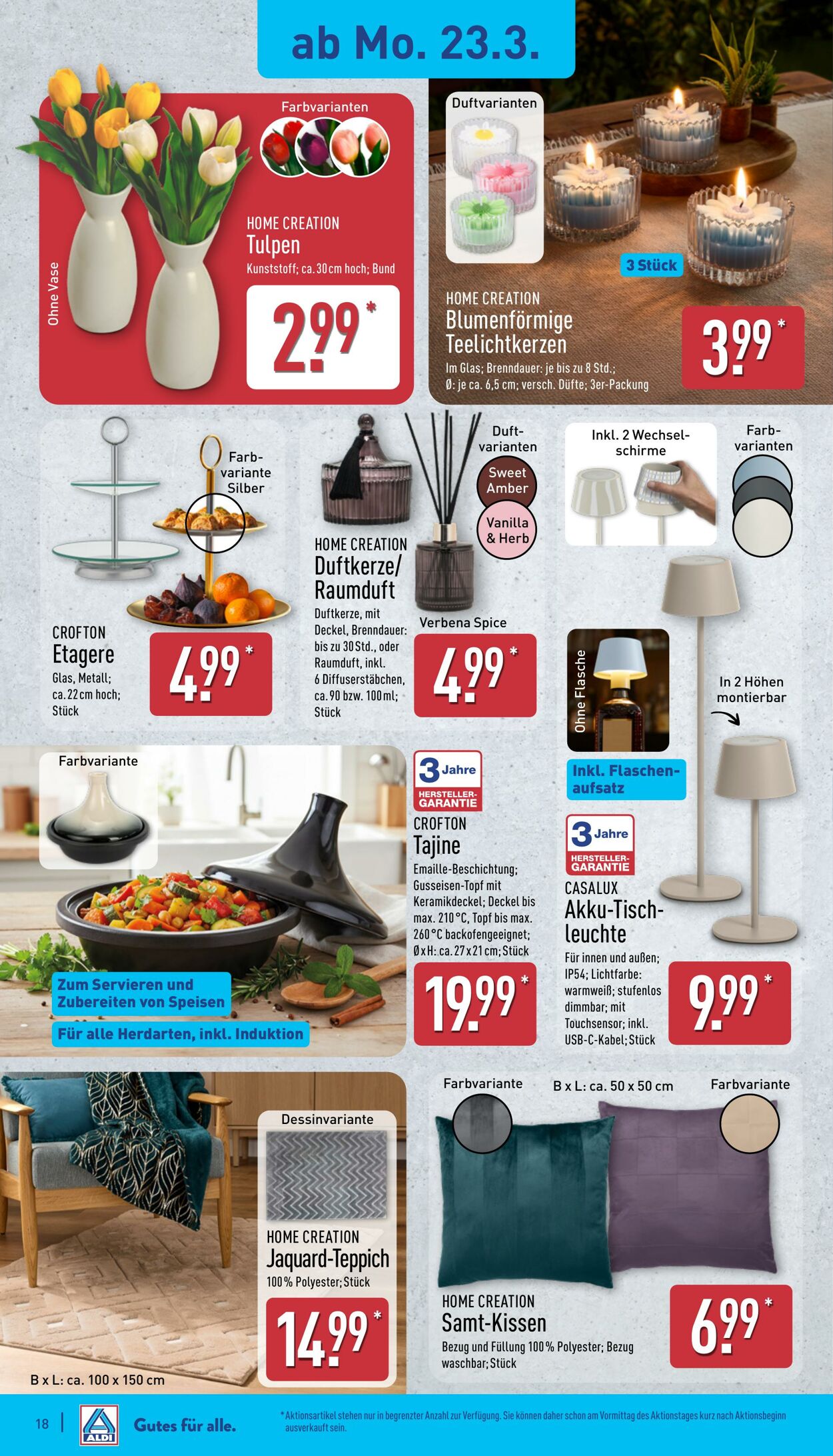 Prospekt Aldi-Nord 16.03.2026 - 21.03.2026