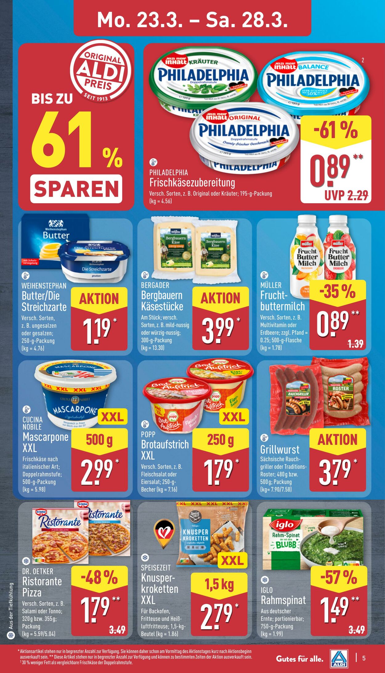 Prospekt Aldi-Nord 16.03.2026 - 21.03.2026