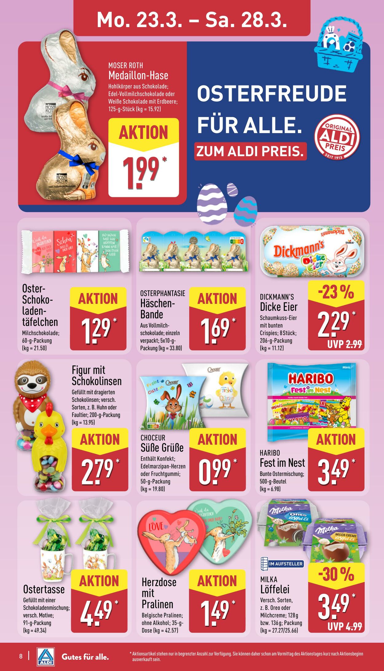 Prospekt Aldi-Nord 16.03.2026 - 21.03.2026