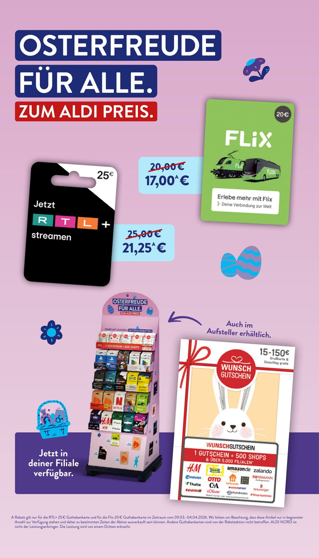 Prospekt Aldi-Nord 16.03.2026 - 21.03.2026