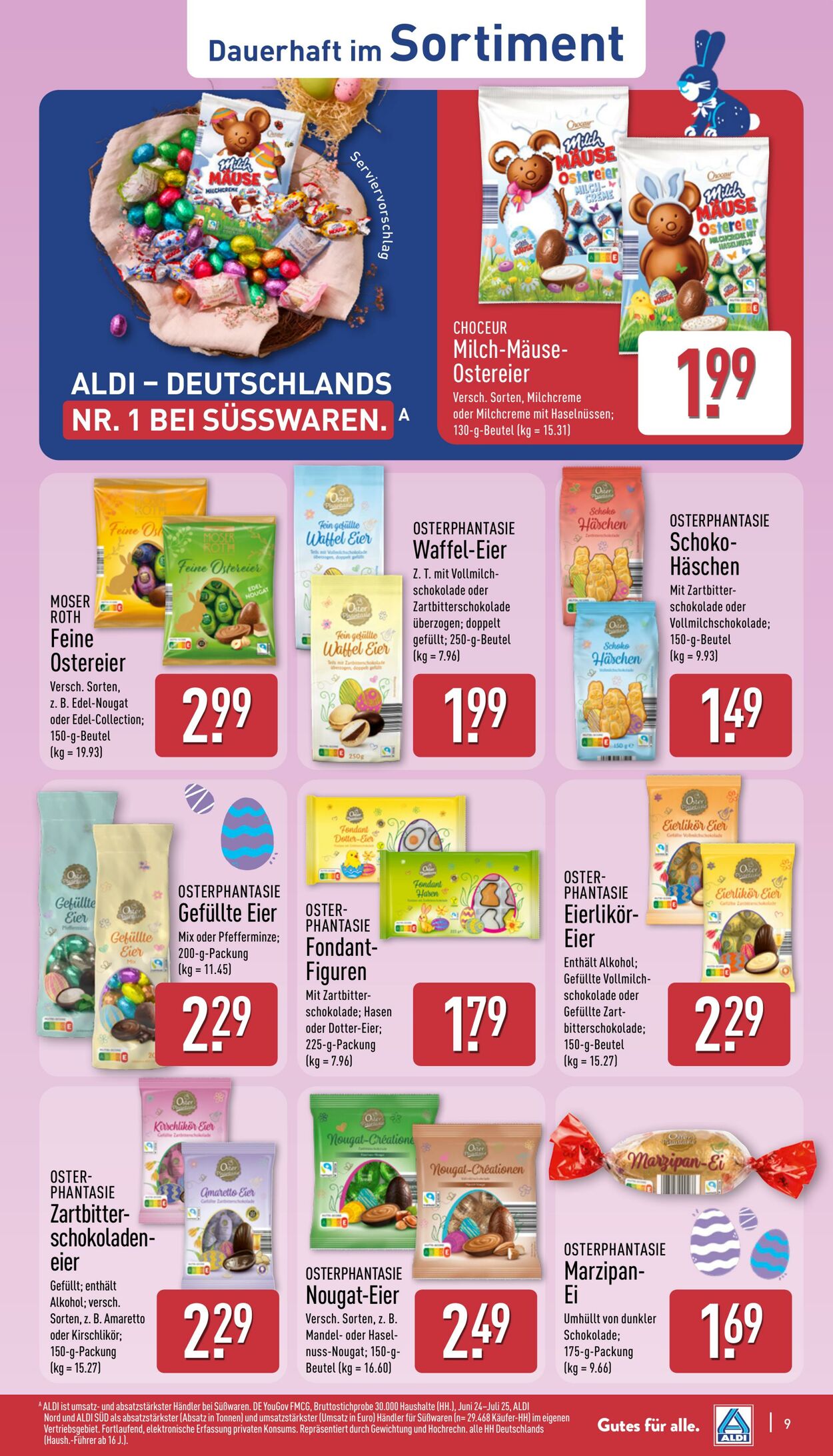 Prospekt Aldi-Nord 16.03.2026 - 21.03.2026