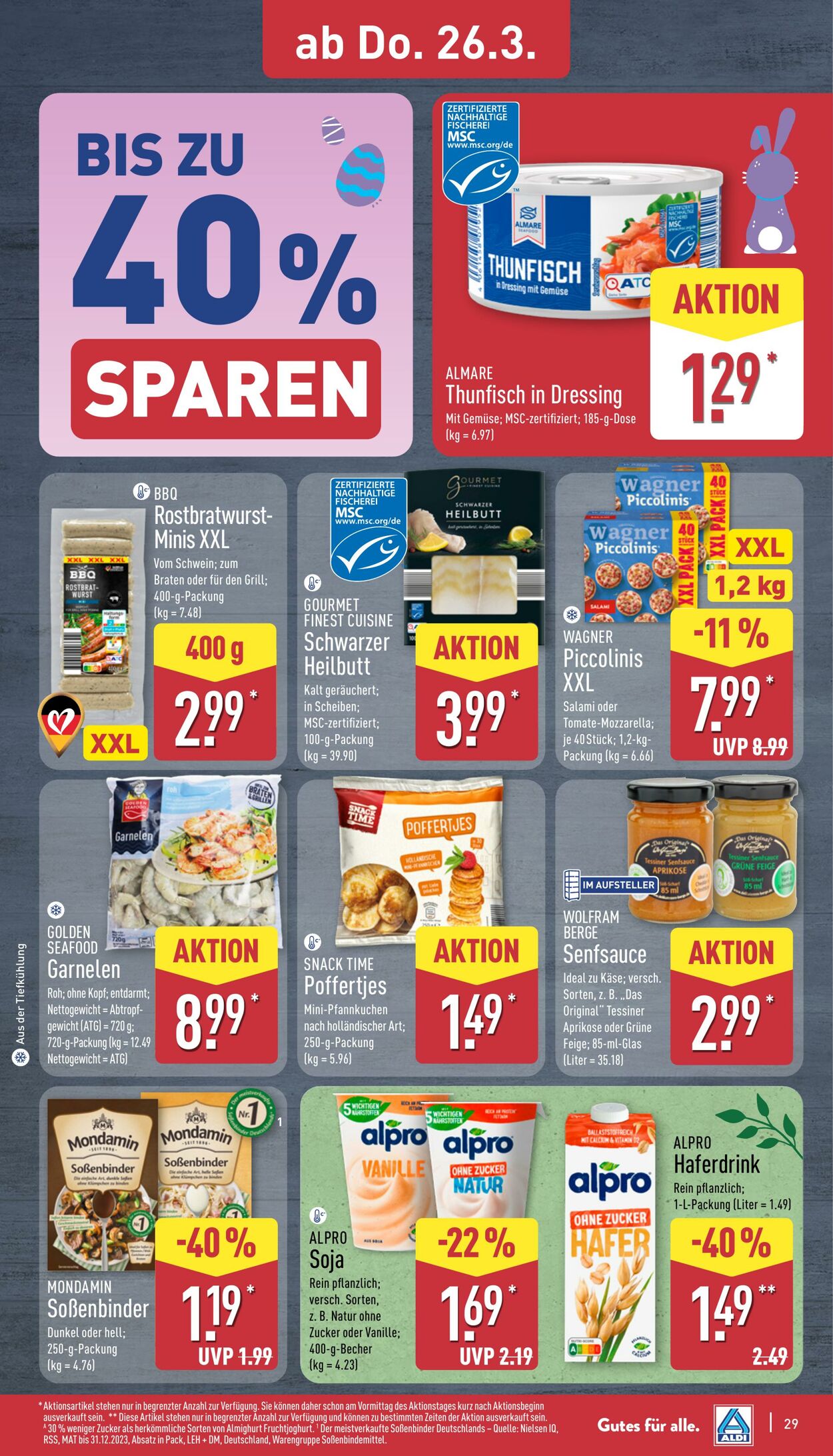 Prospekt Aldi-Nord 16.03.2026 - 21.03.2026