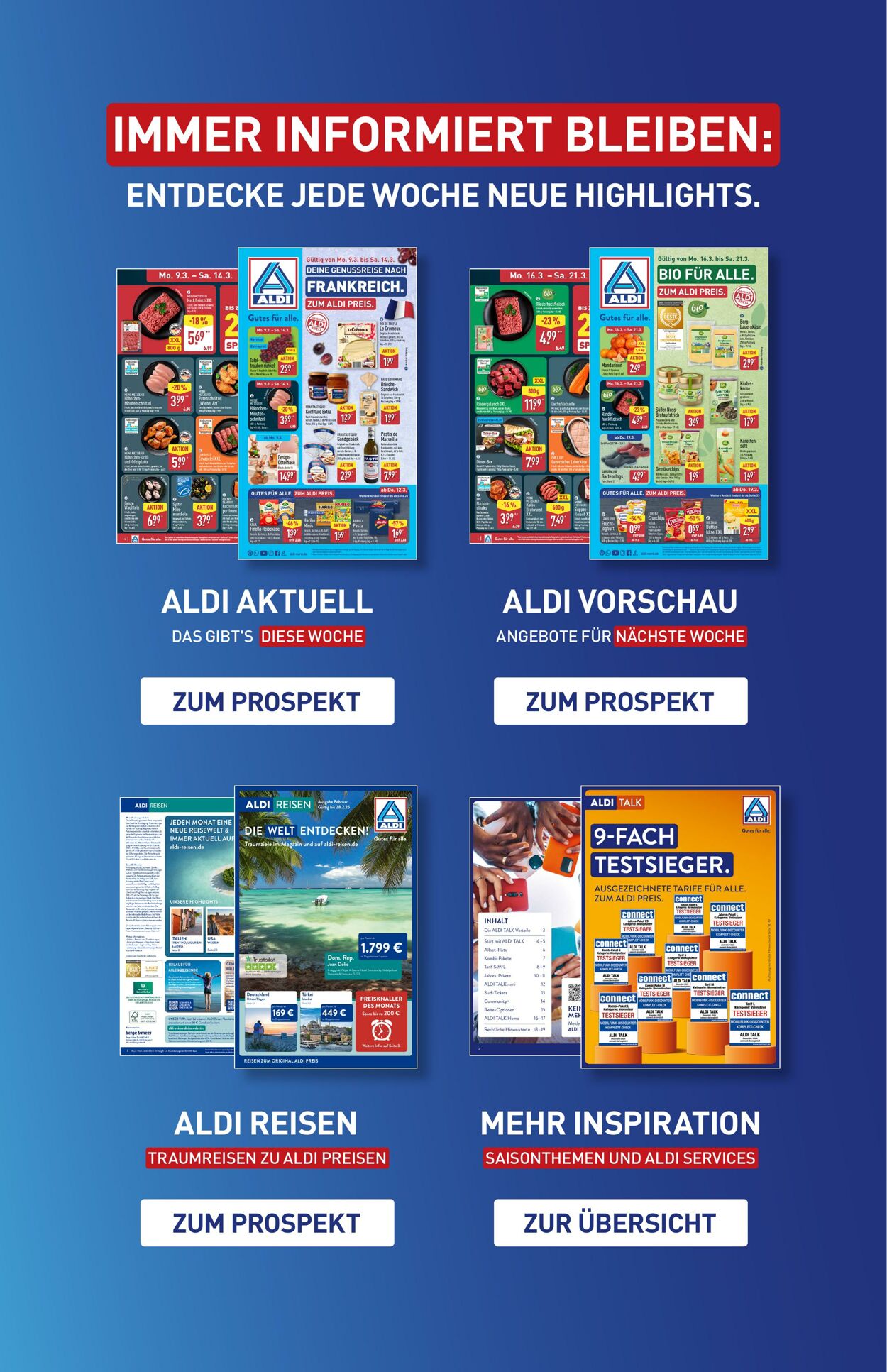 Prospekt Aldi-Nord 16.03.2026 - 21.03.2026