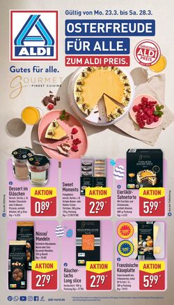 Prospekt Aldi-Nord 16.03.2026 - 21.03.2026