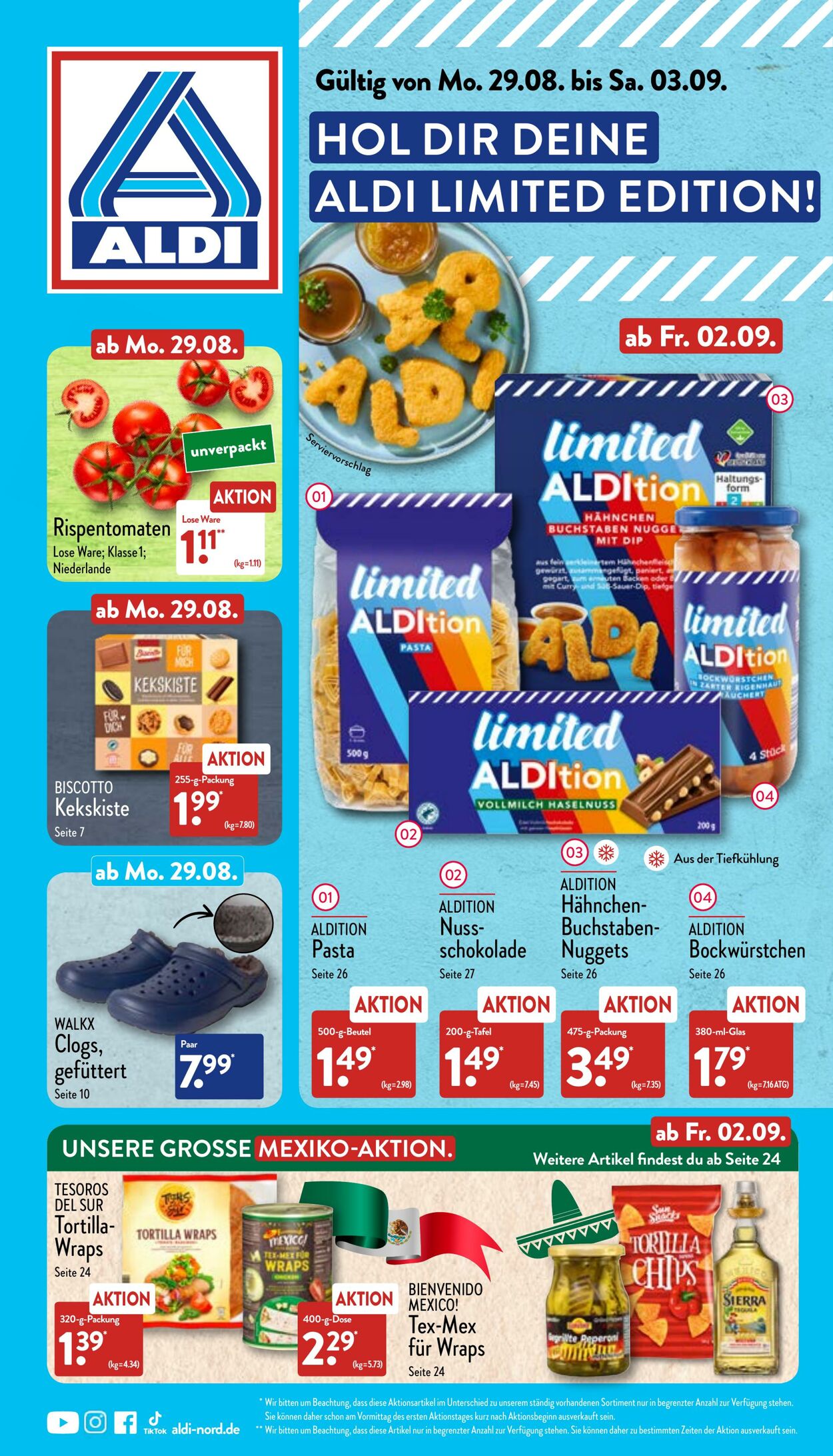 Prospekt Aldi-Nord 29.08.2022 - 03.09.2022