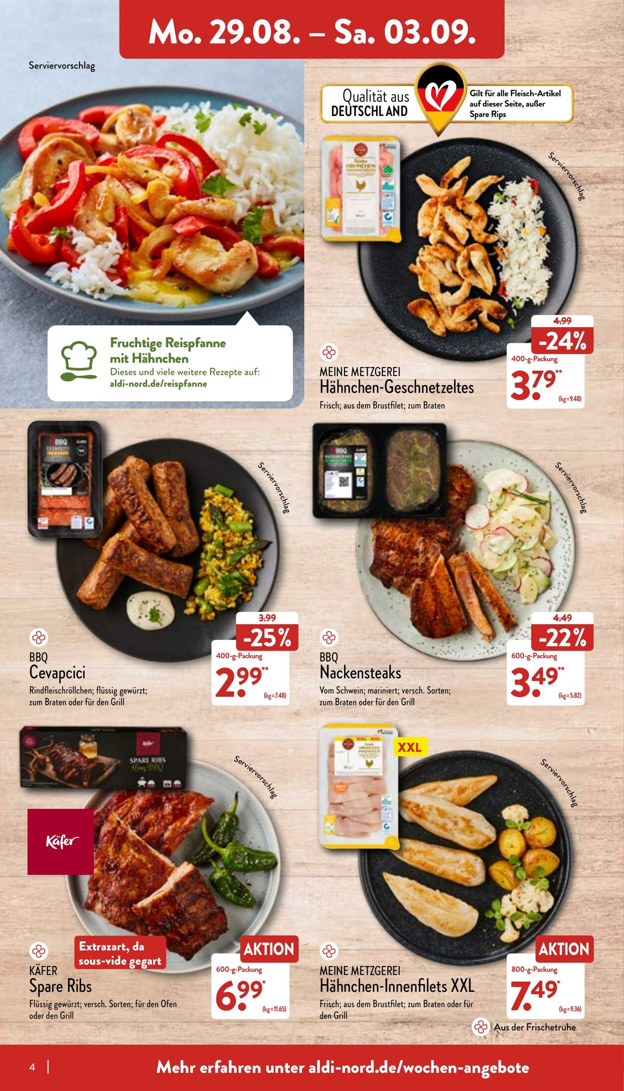 Prospekt Aldi-Nord 29.08.2022 - 03.09.2022