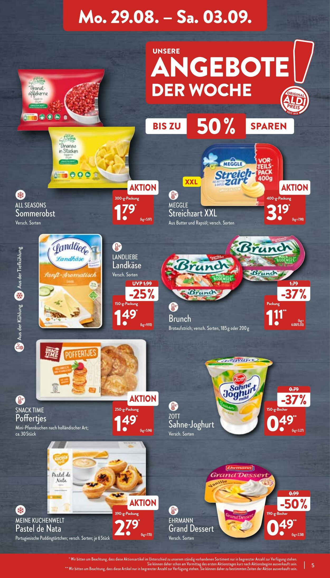 Prospekt Aldi-Nord 29.08.2022 - 03.09.2022