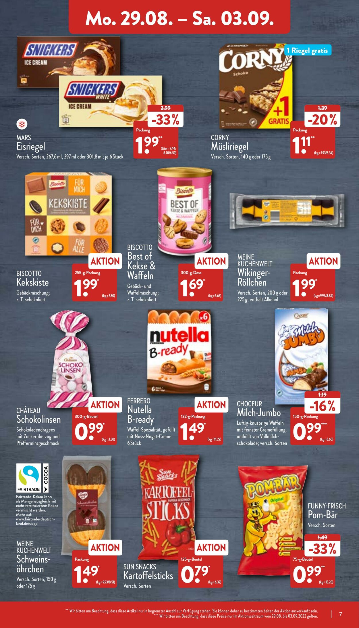 Prospekt Aldi-Nord 29.08.2022 - 03.09.2022