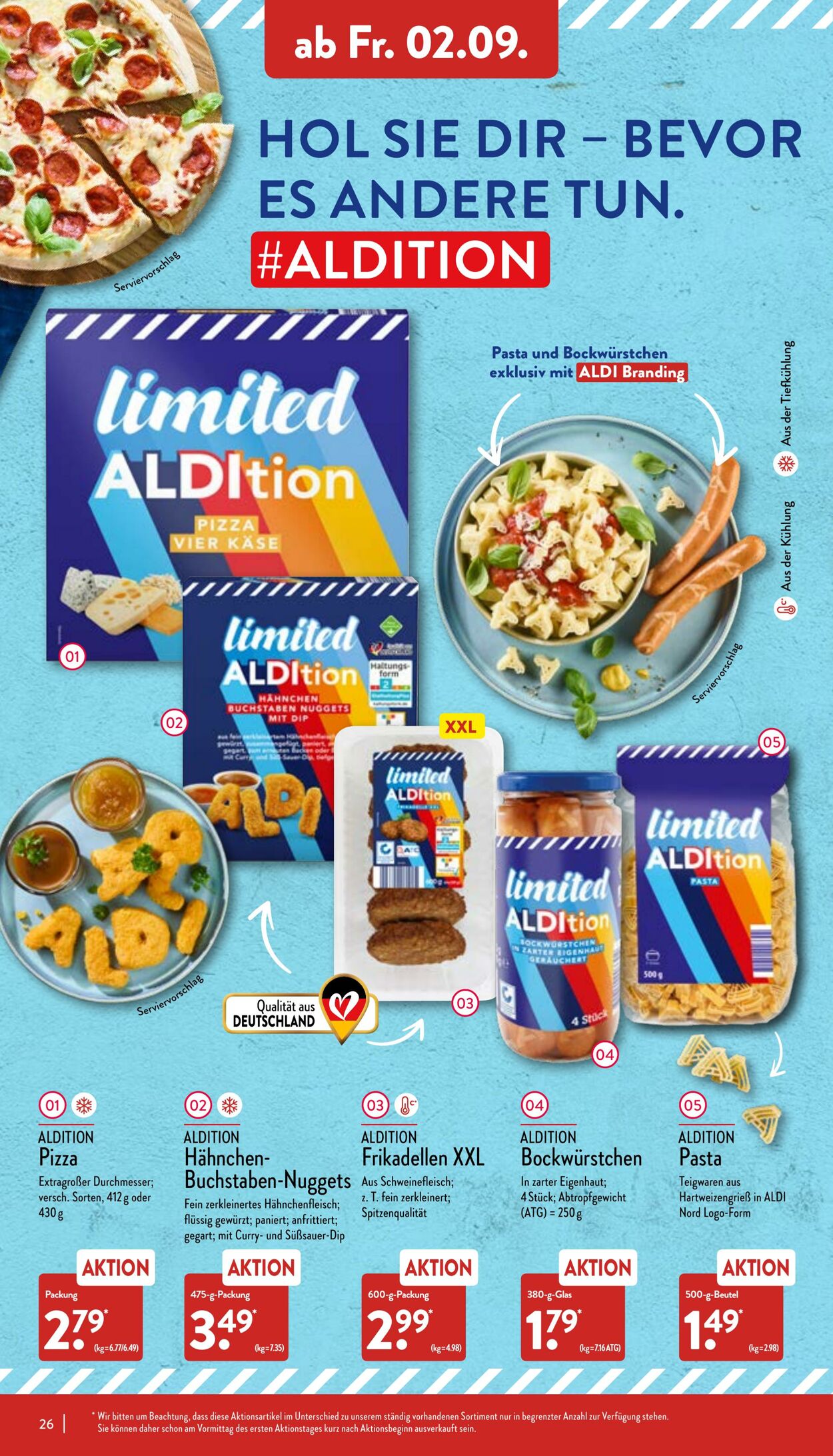 Prospekt Aldi-Nord 29.08.2022 - 03.09.2022